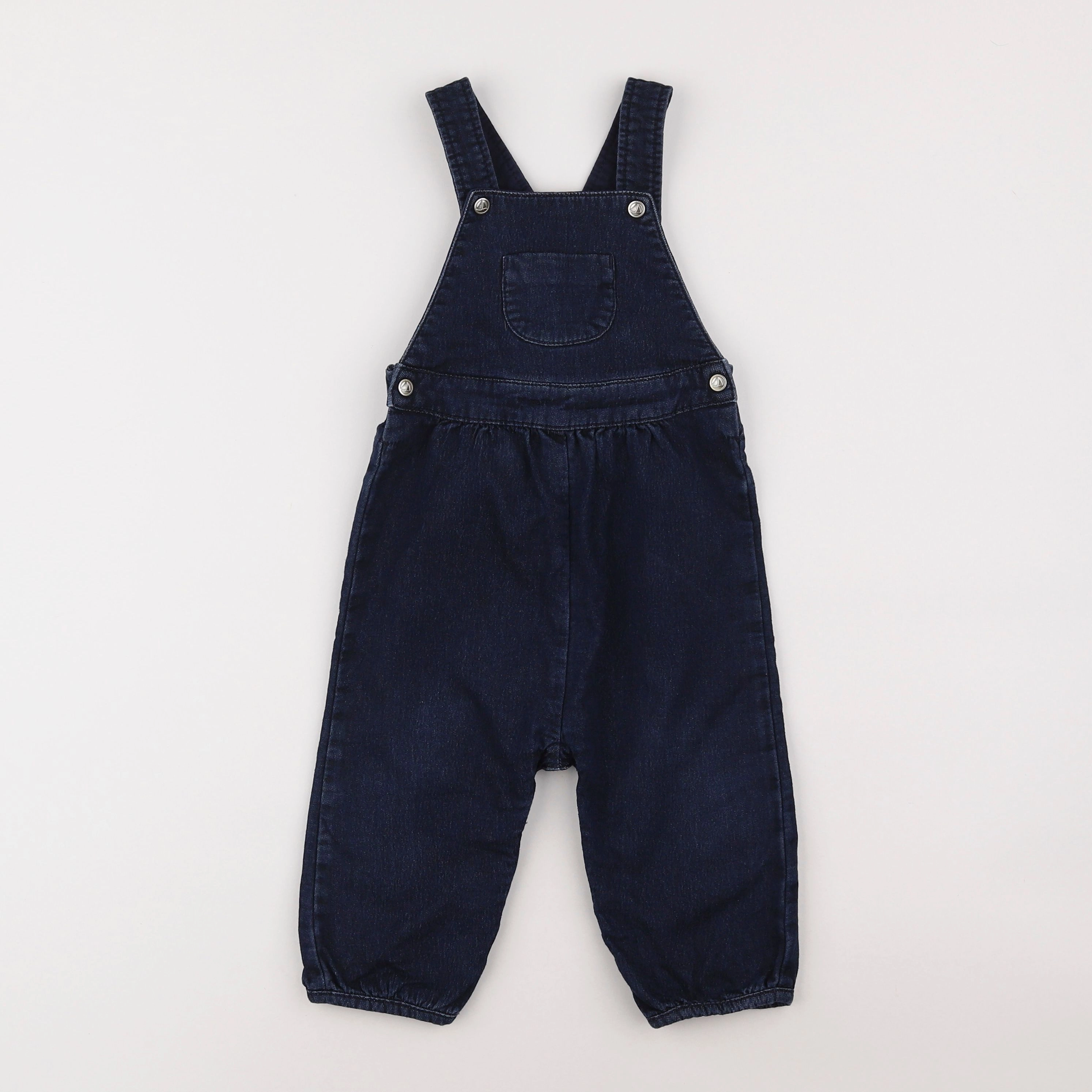 Petit Bateau - salopette bleu - 18 mois