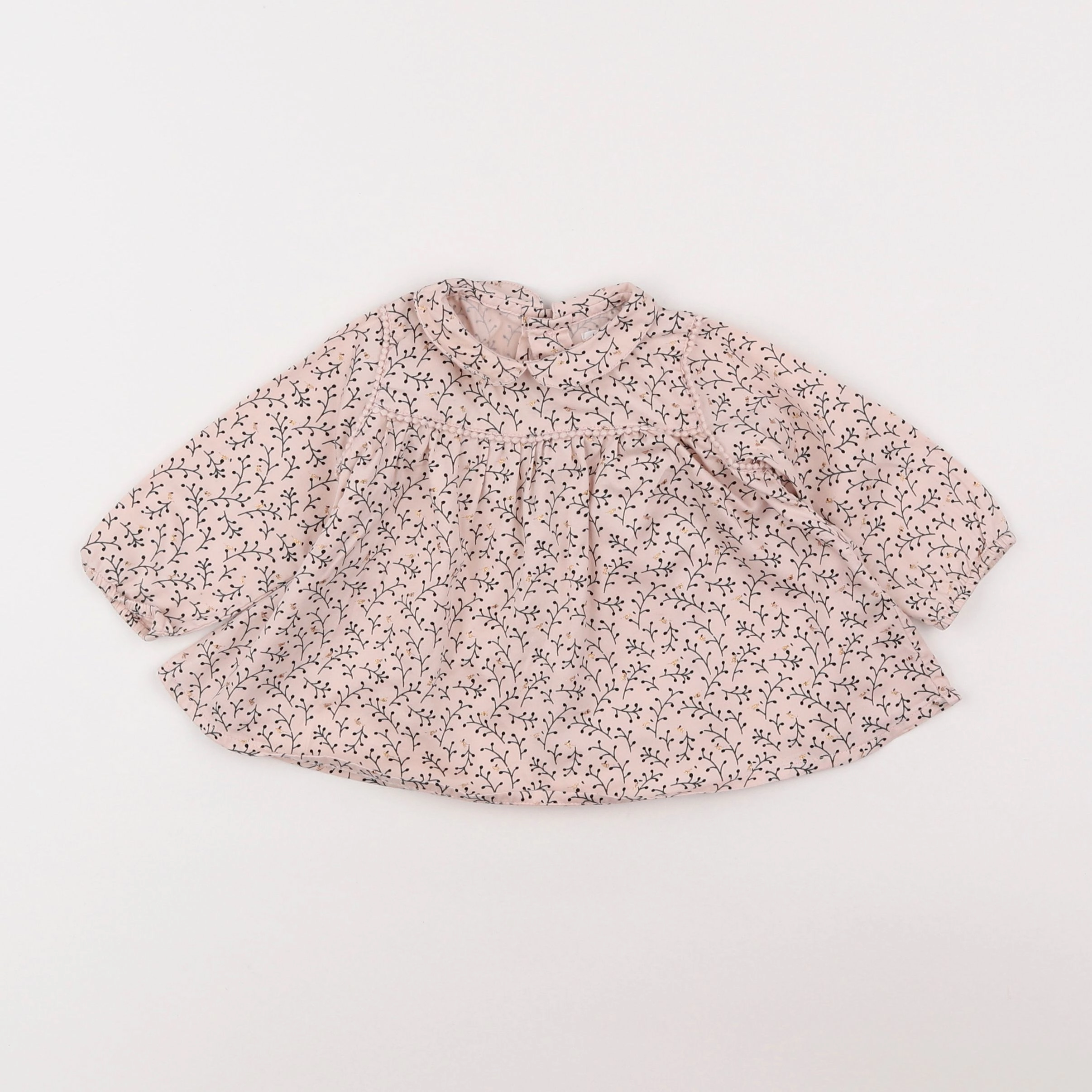 Boutchou - blouse rose - 6 mois