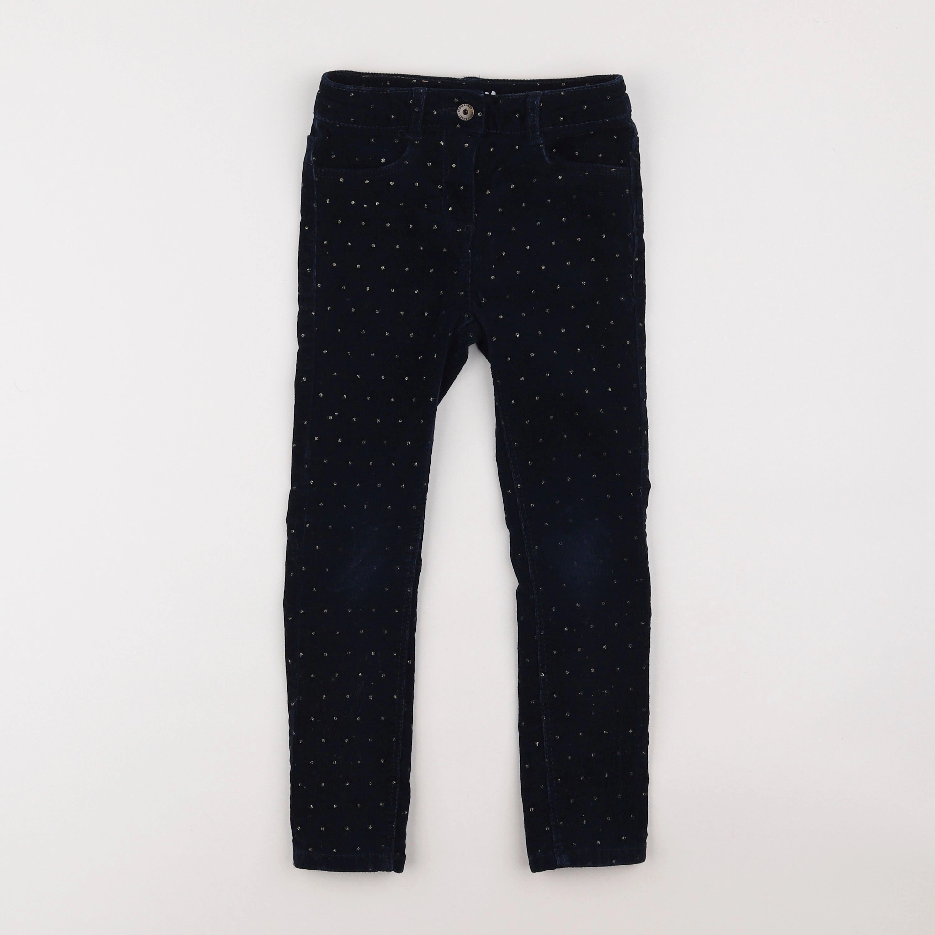 Vertbaudet - pantalon bleu - 6 ans