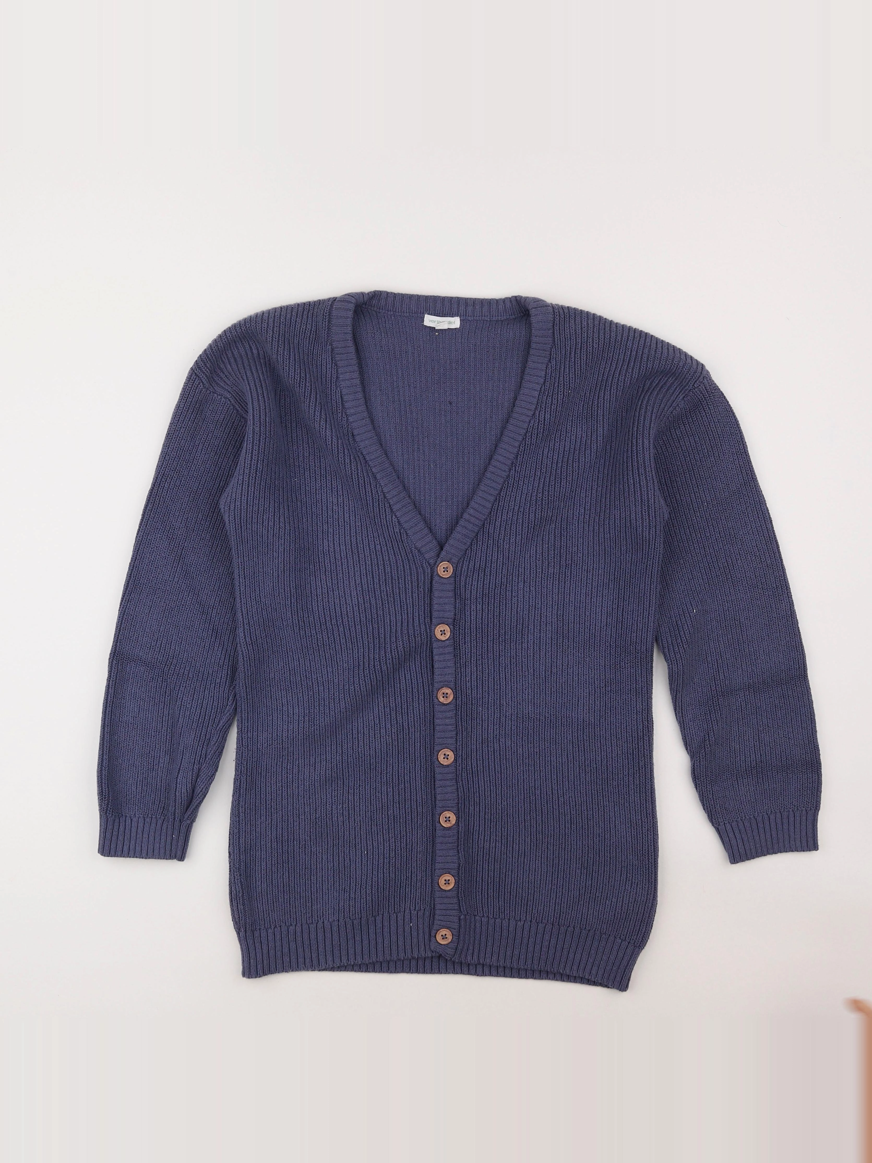 Vertbaudet - gilet bleu - 12 ans