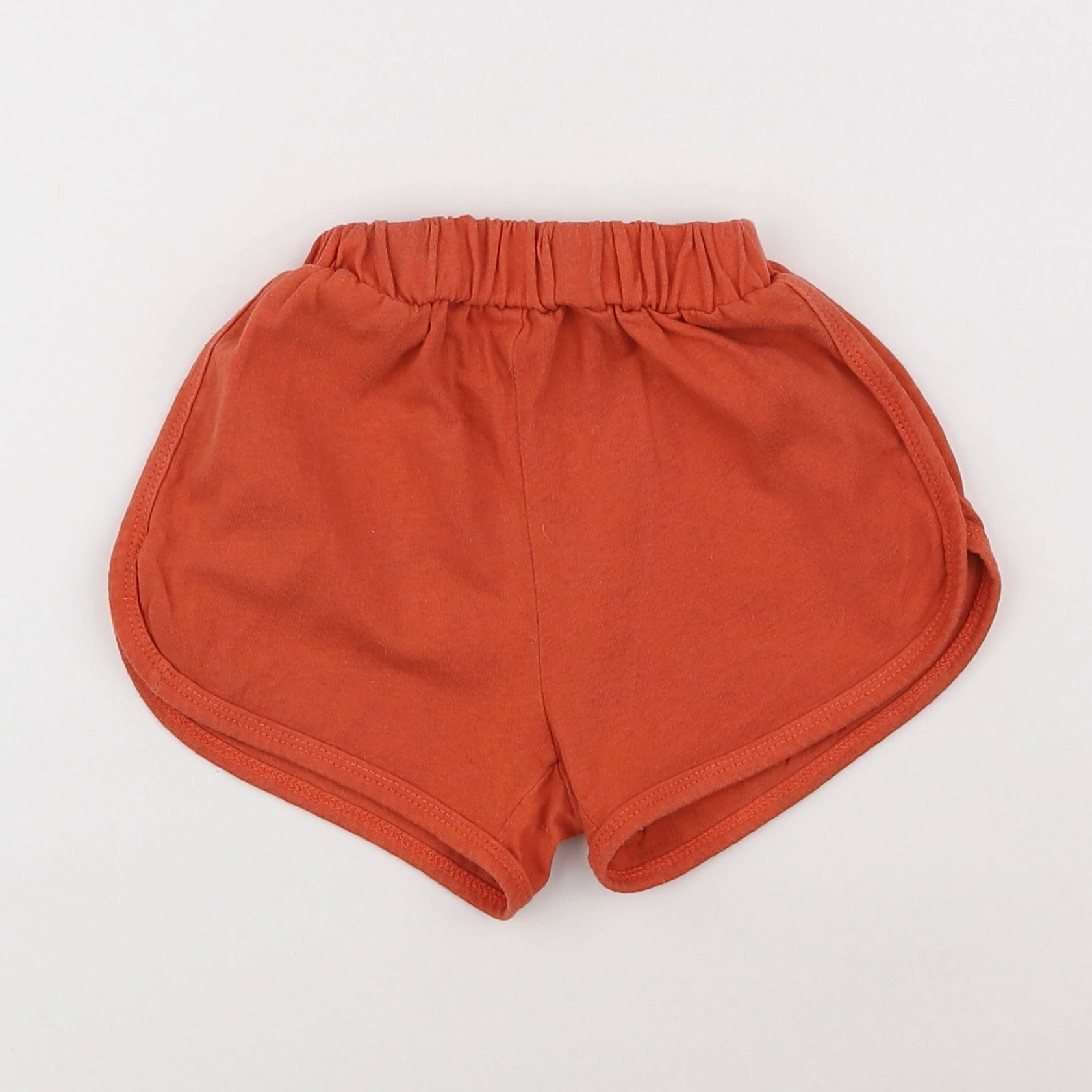 Gamin gamine - short orange - 3 ans