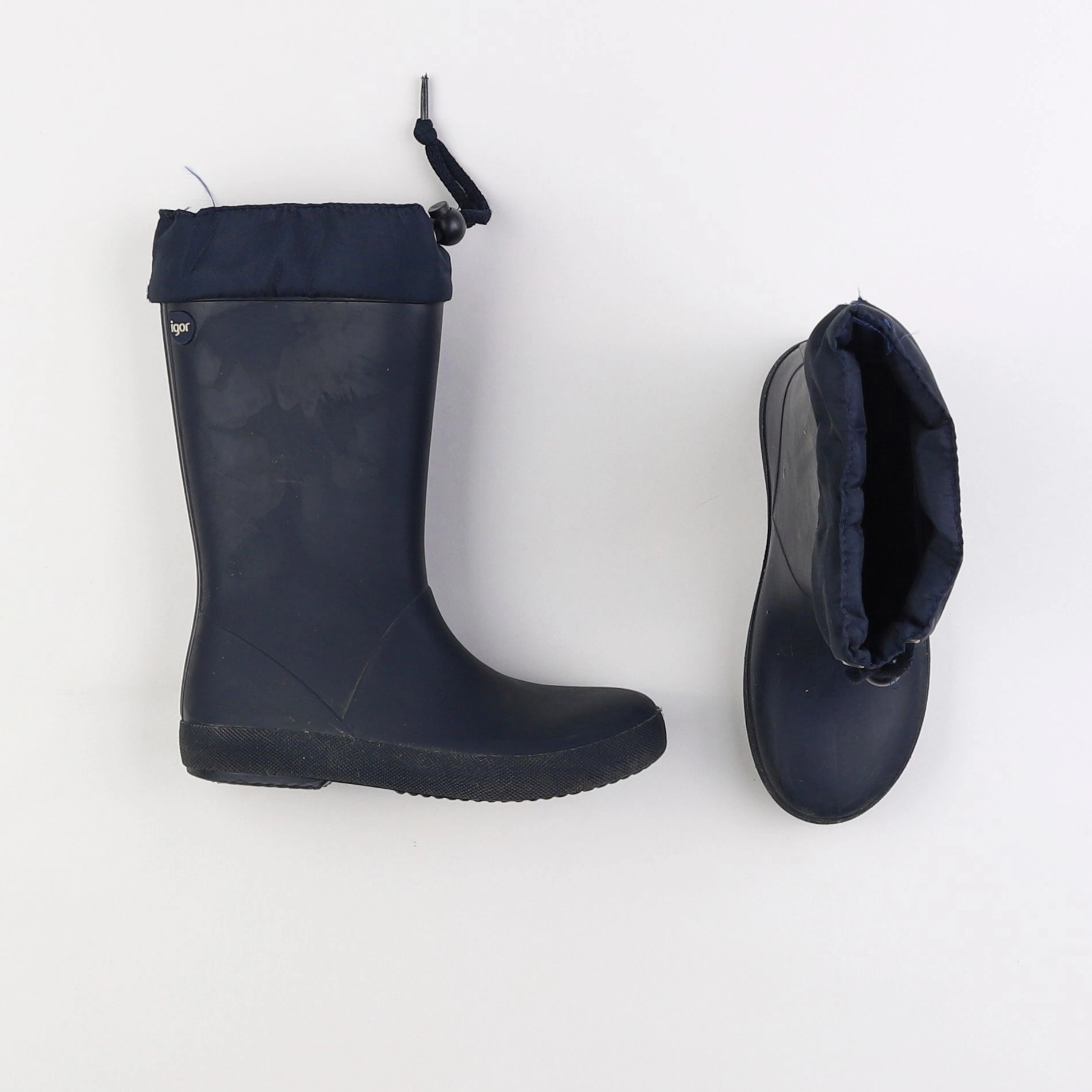 Igor - bottes bleu - pointure 33