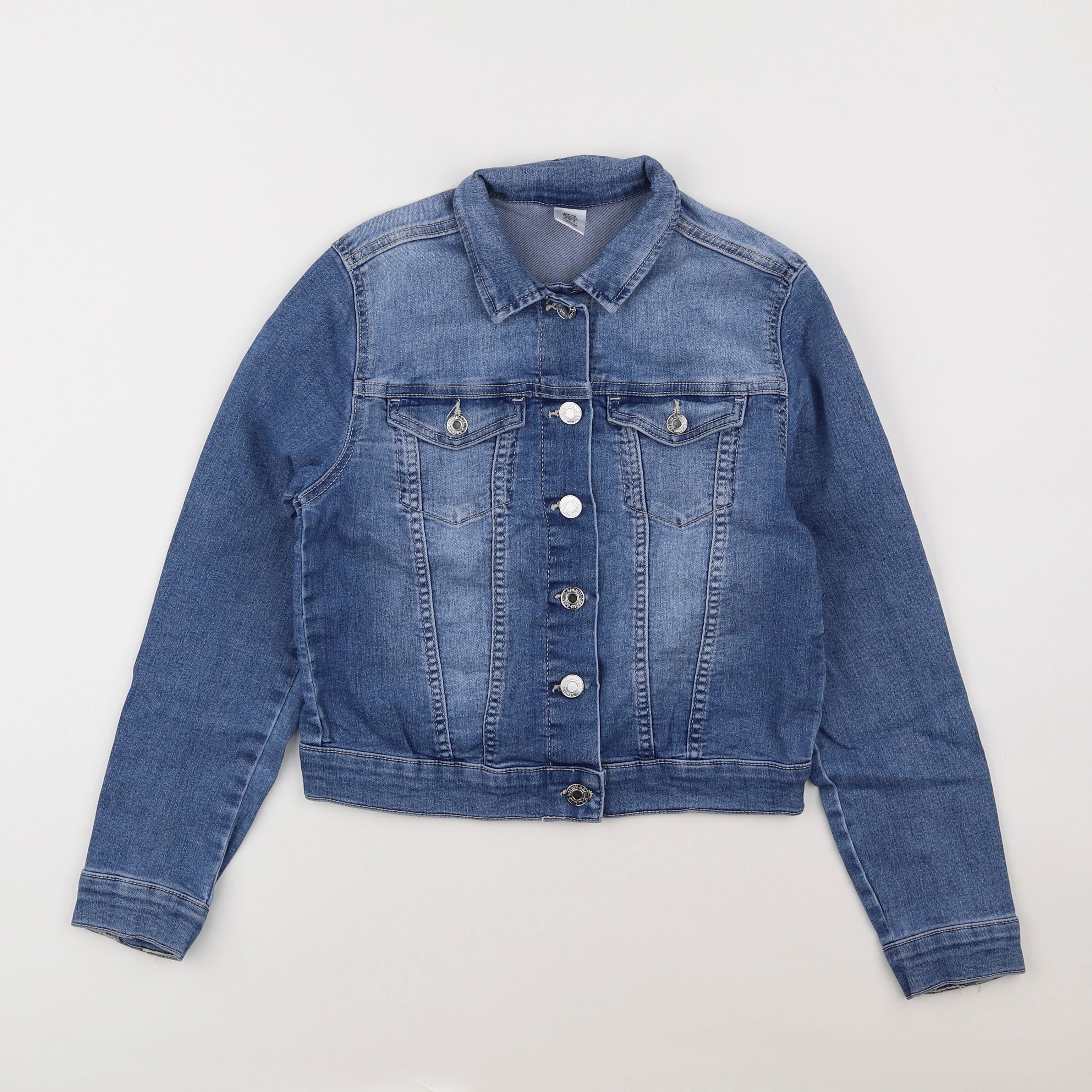 H&M - veste bleu - 10/11 ans