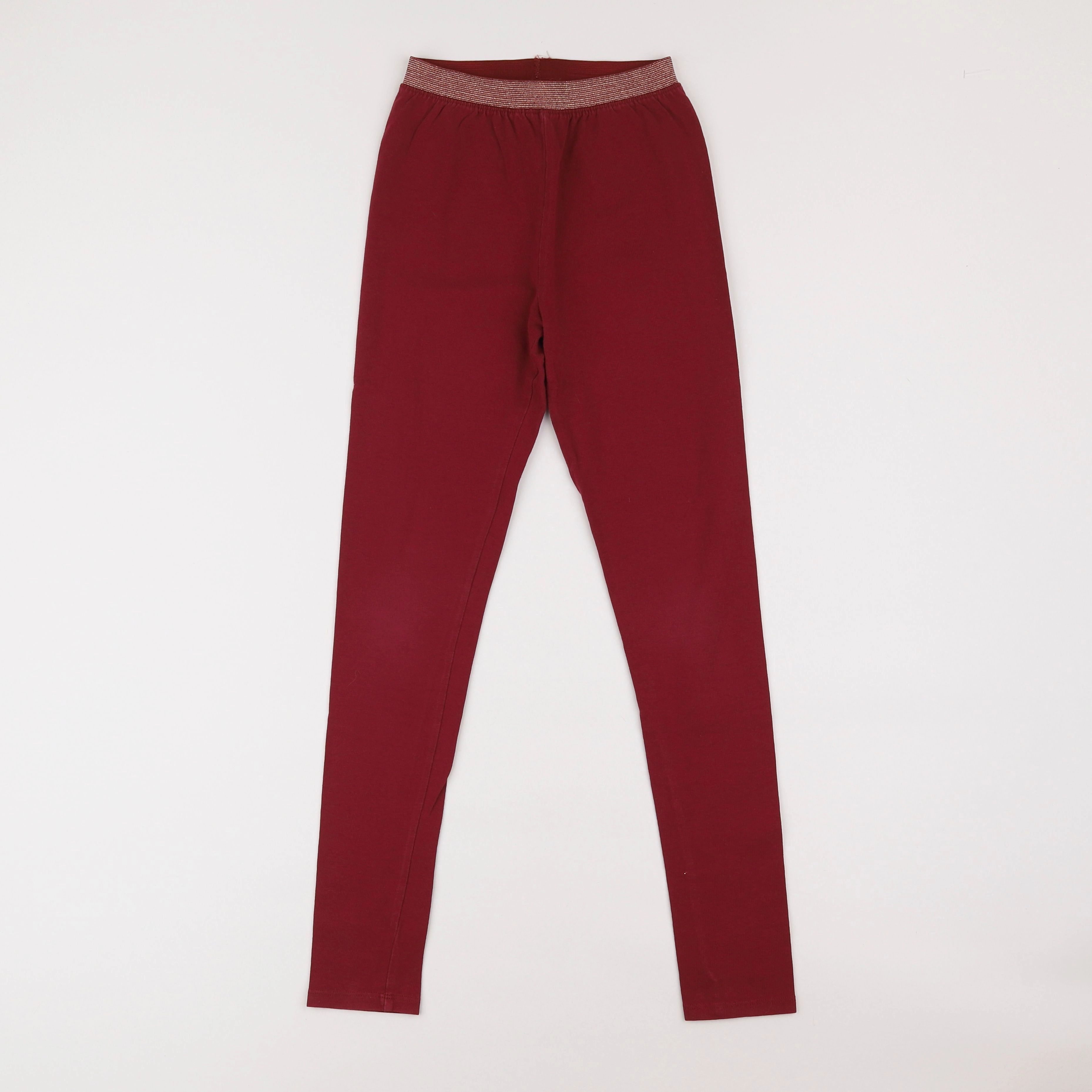 Vertbaudet - legging rouge - 10 ans