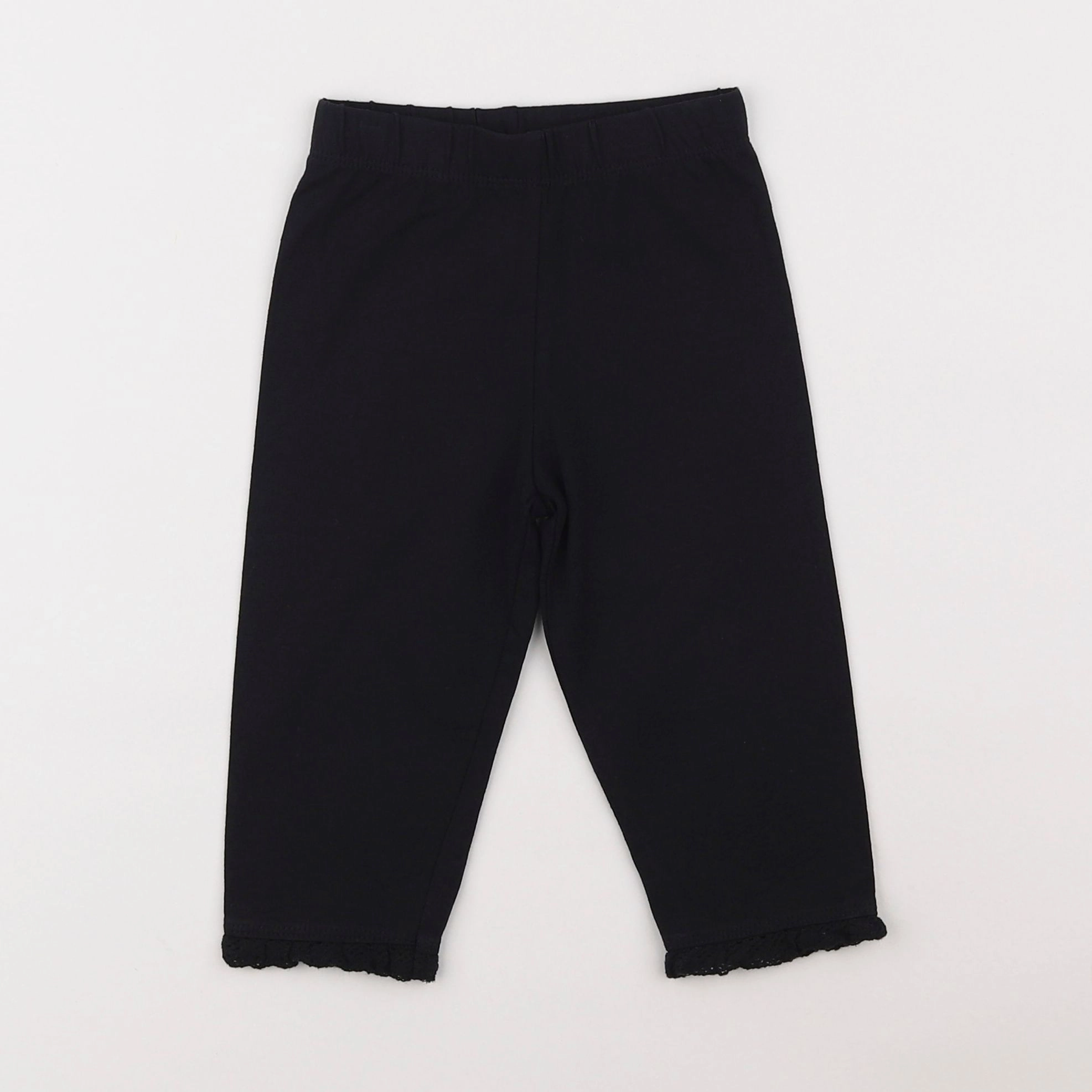 Vertbaudet - legging court noir - 4 ans