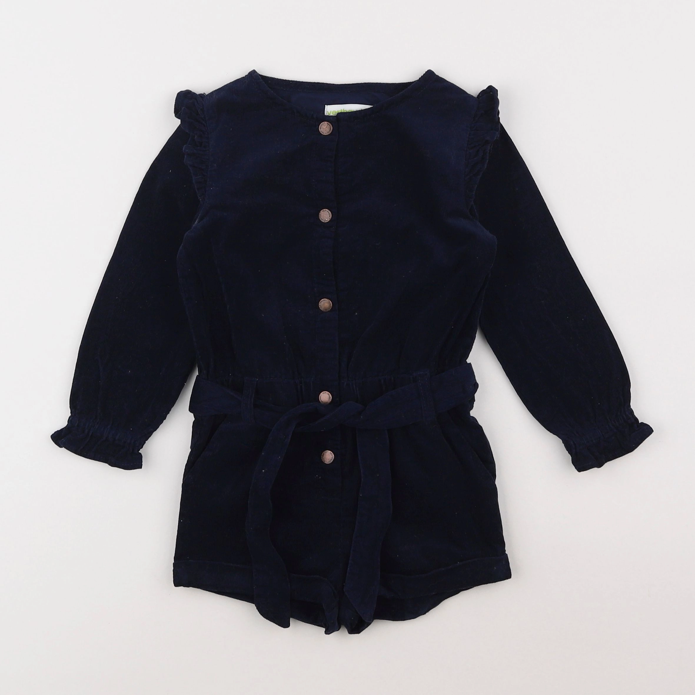 Vertbaudet - combinaison bleu - 3 ans