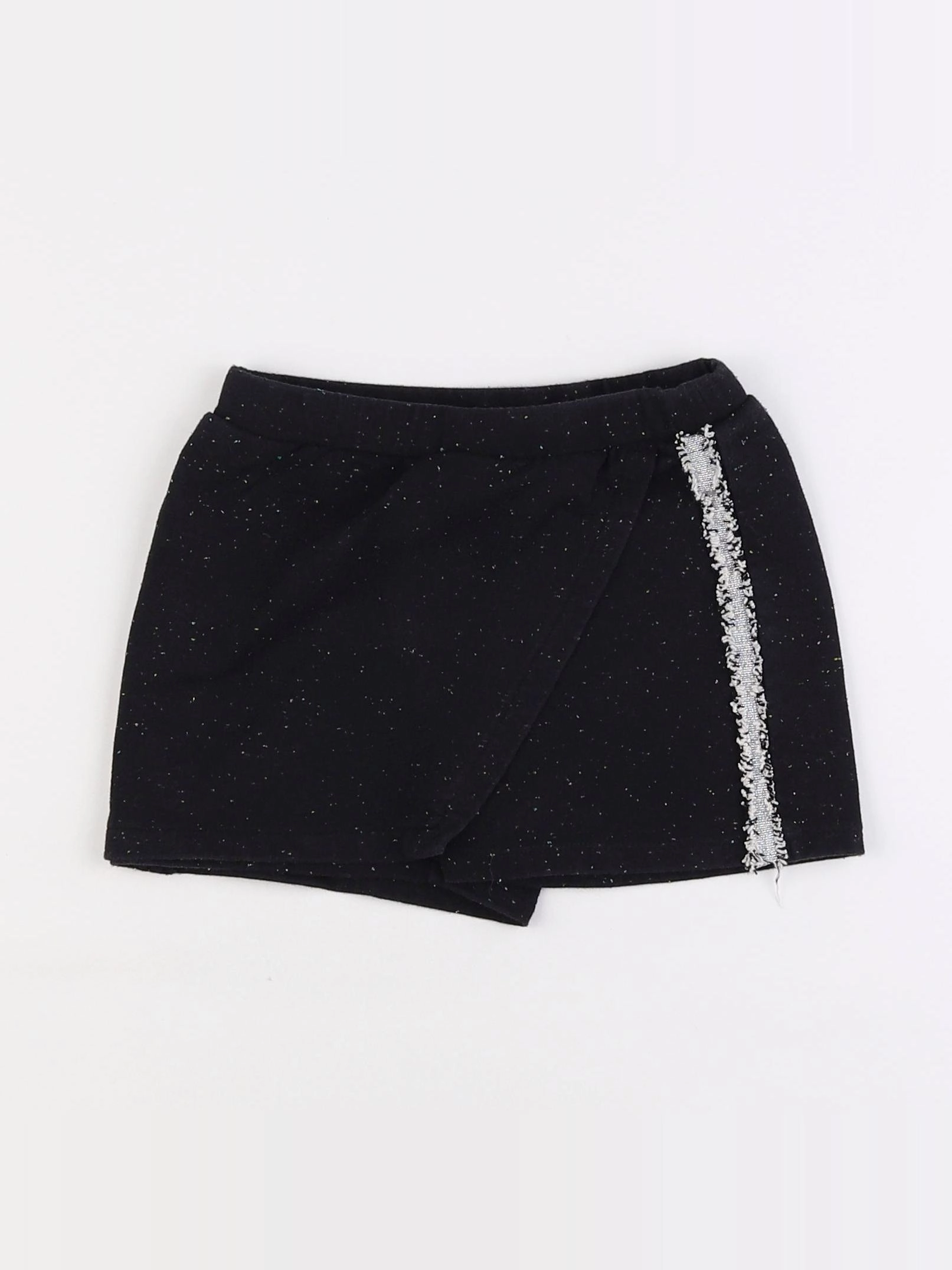 IKKS - jupe short noir - 6 ans