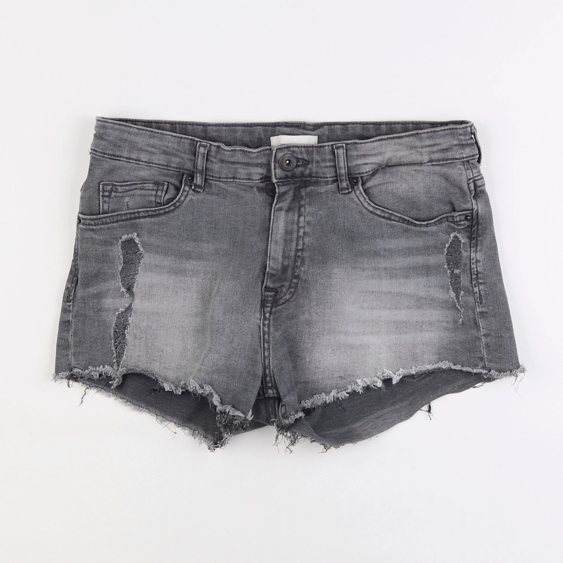 H&M - short gris - 6 ans