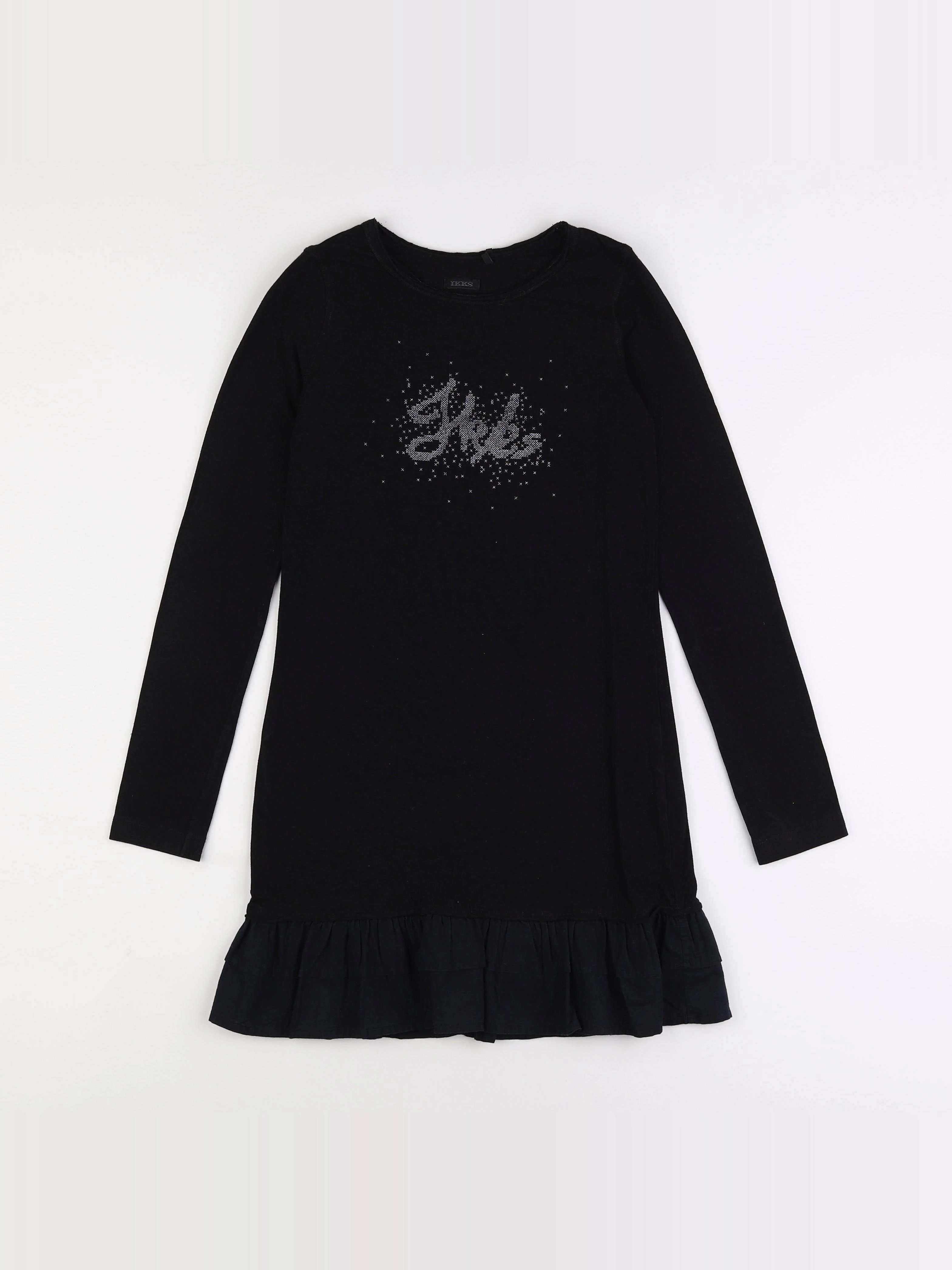 IKKS - robe noir - 12 ans