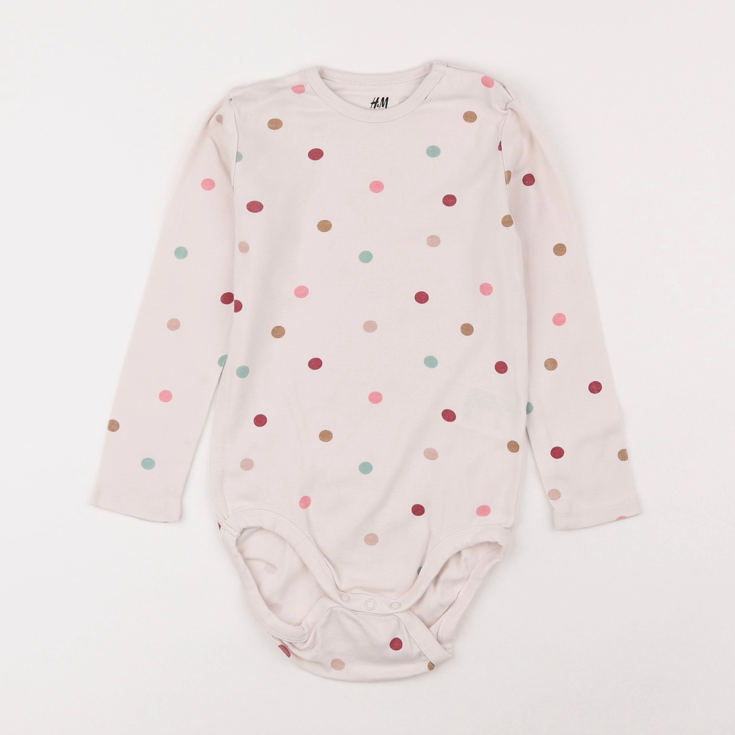 H&M - body beige - 3/4 ans