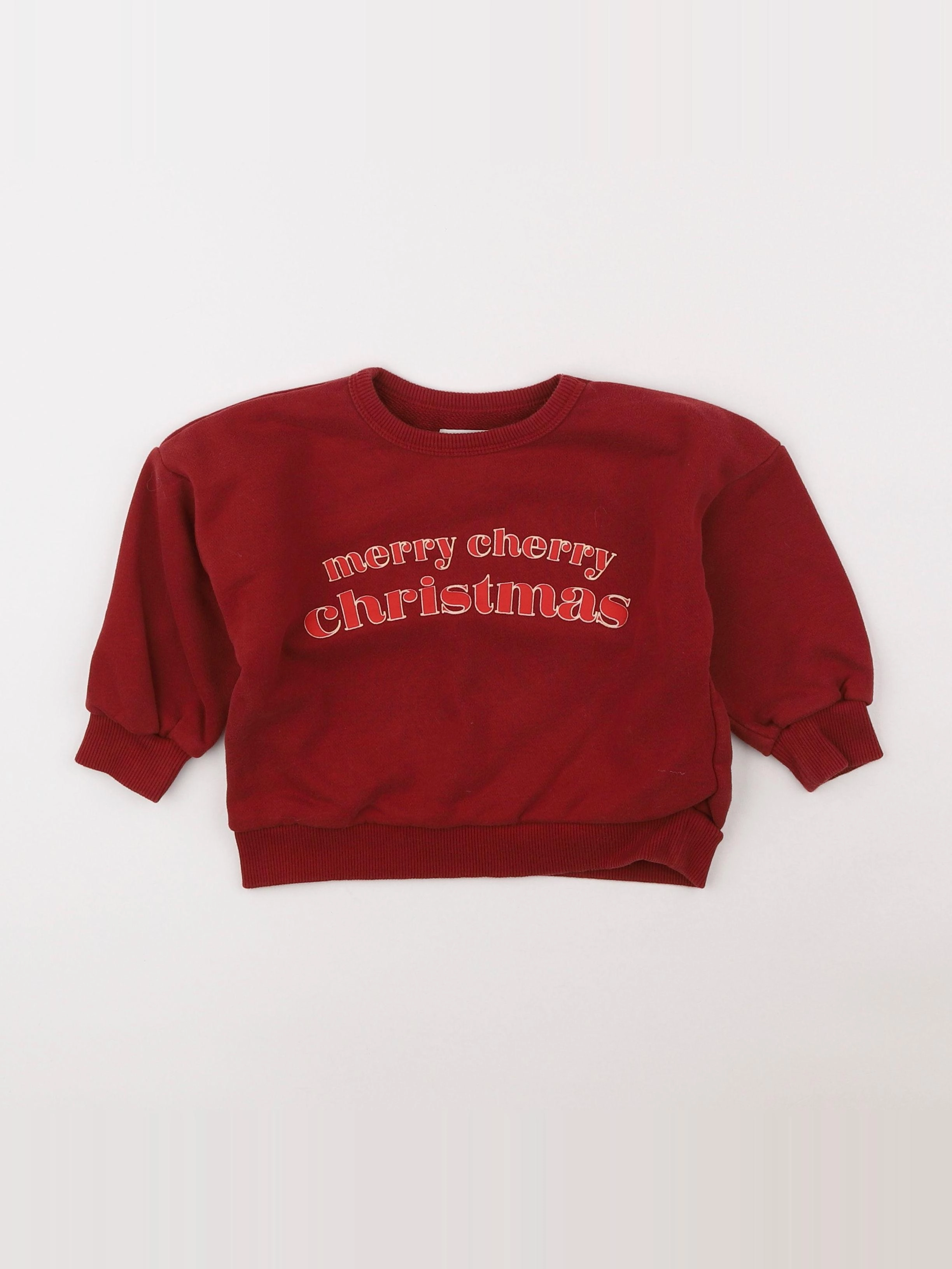 Konges slojd - sweat rouge - 2 ans