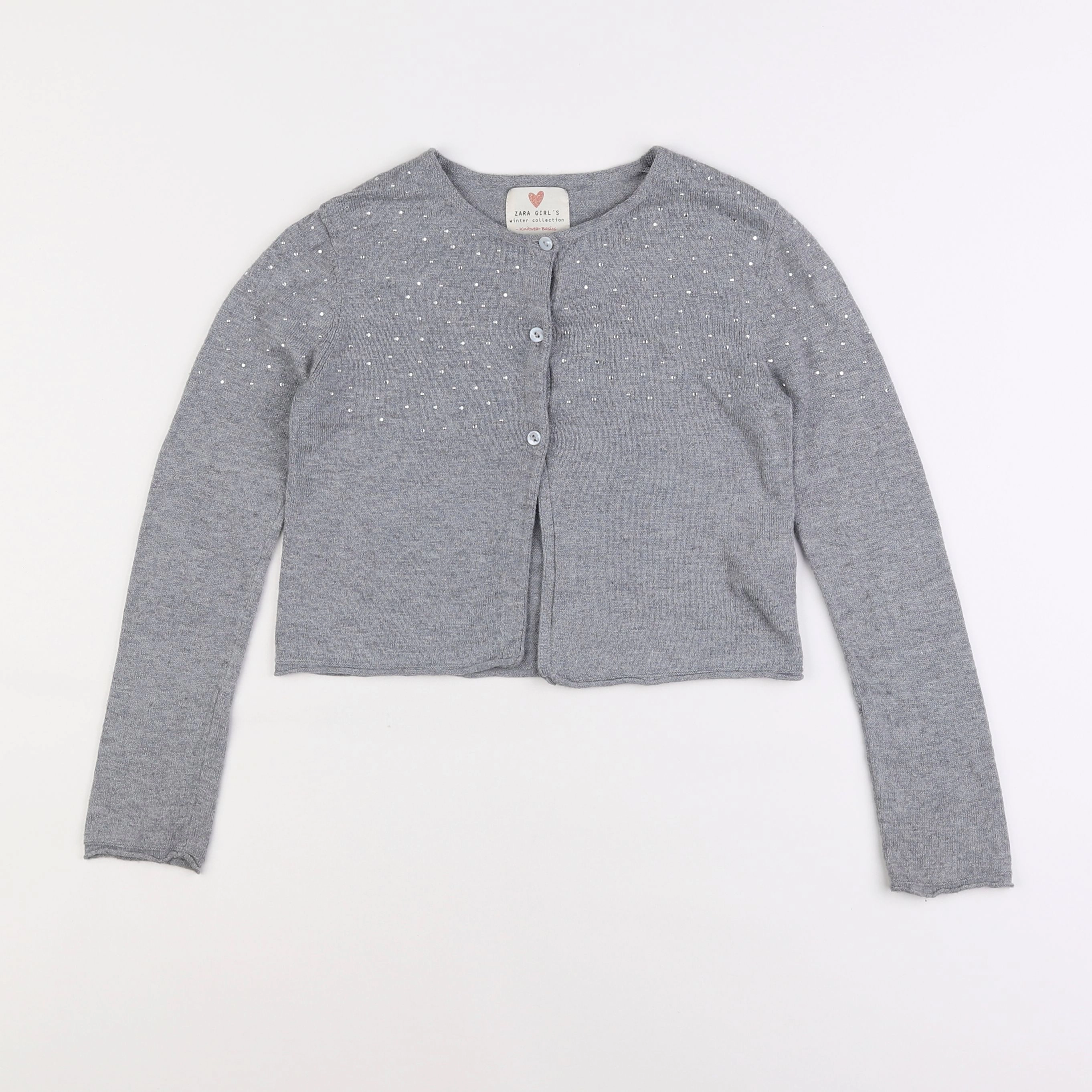 Zara - gilet gris - 8 ans