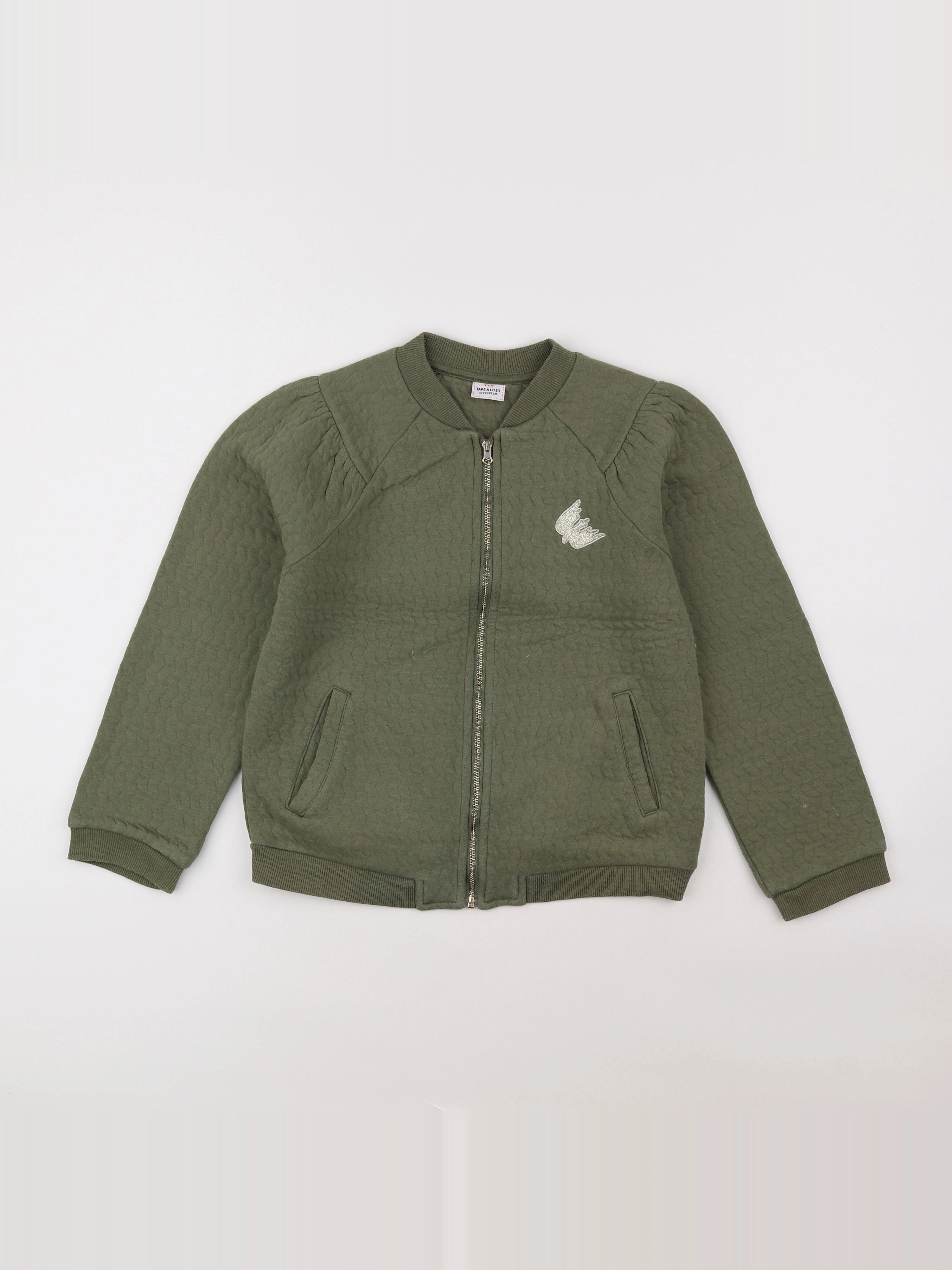 Tape à l'oeil - veste vert - 12 ans