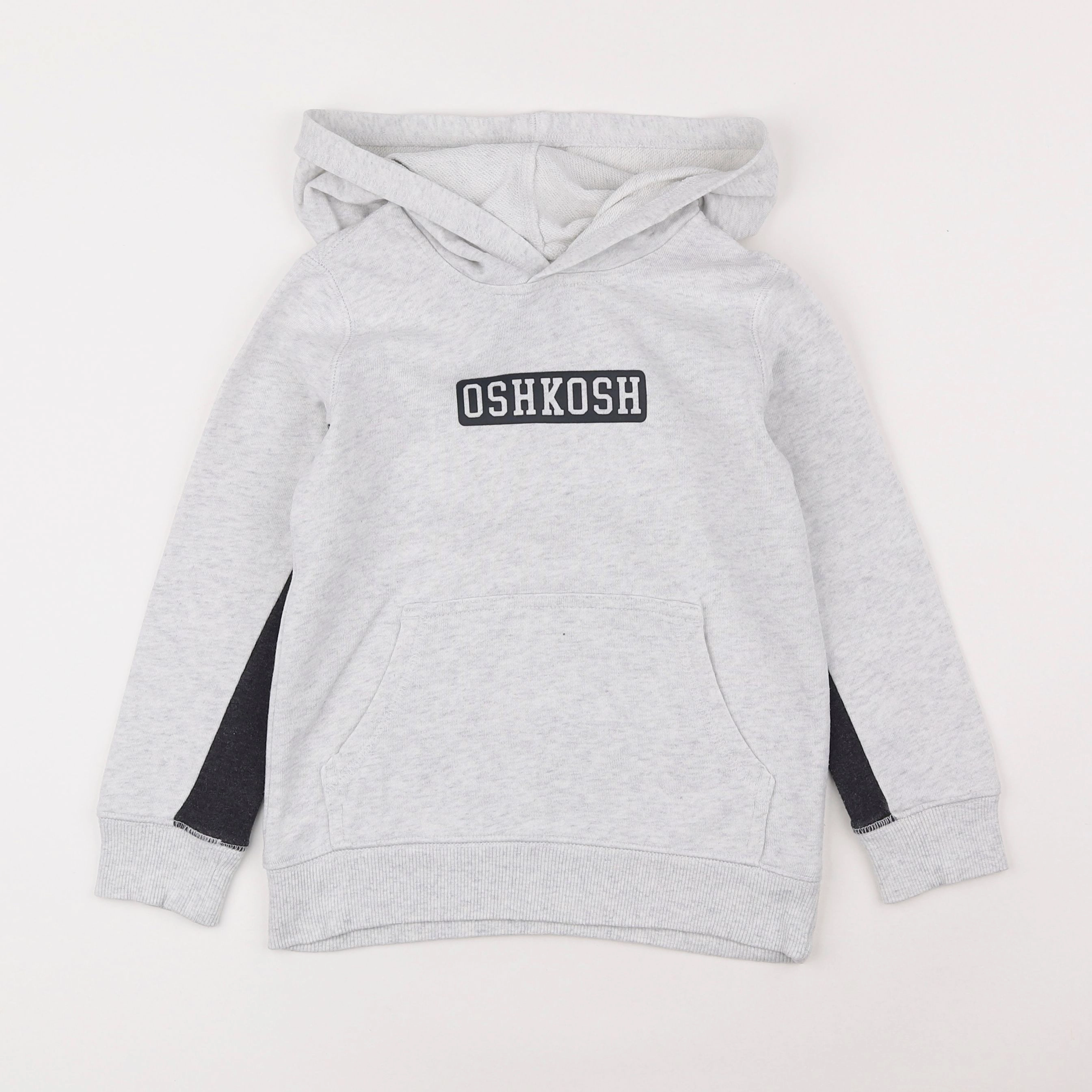 Oshkosh - sweat gris, bleu - 6 ans