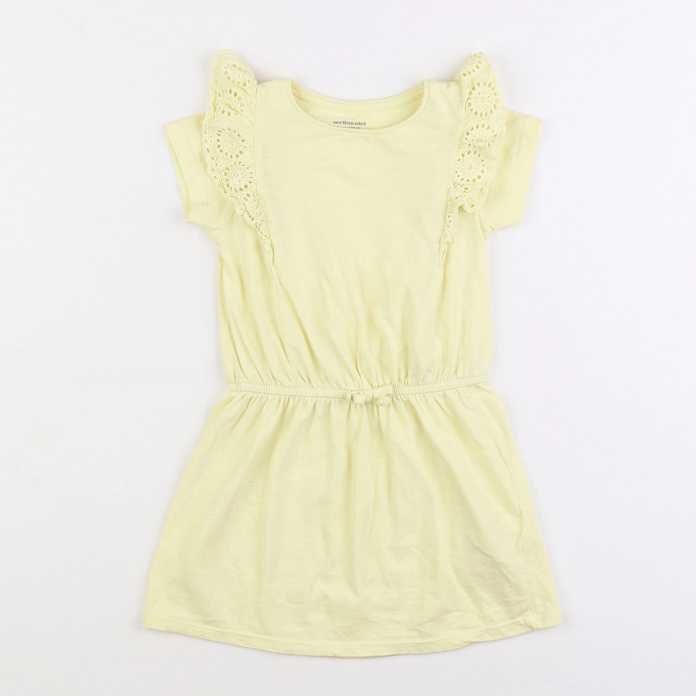 Vertbaudet - robe jaune - 4 ans