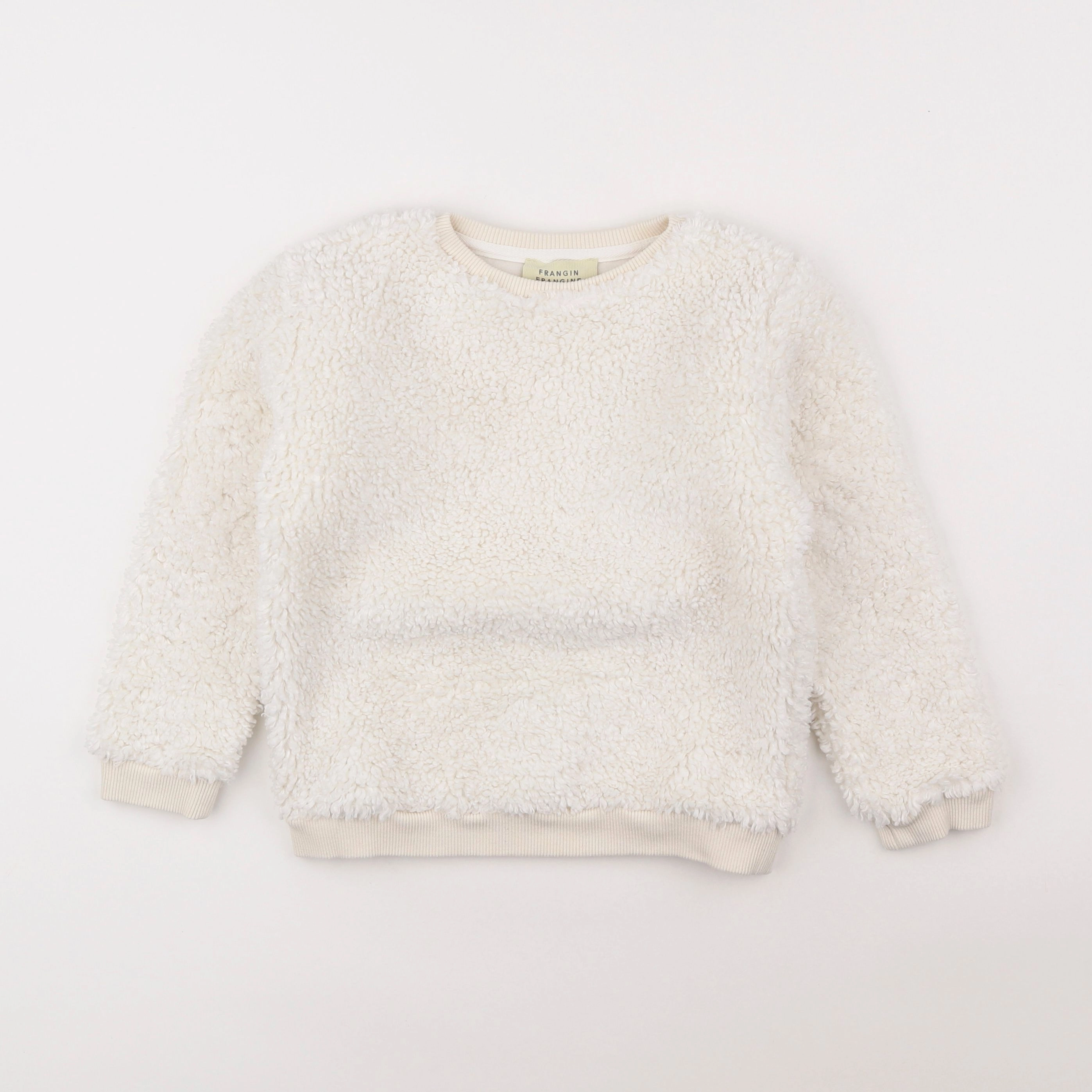 Frangin Frangine - pull blanc - 6 ans