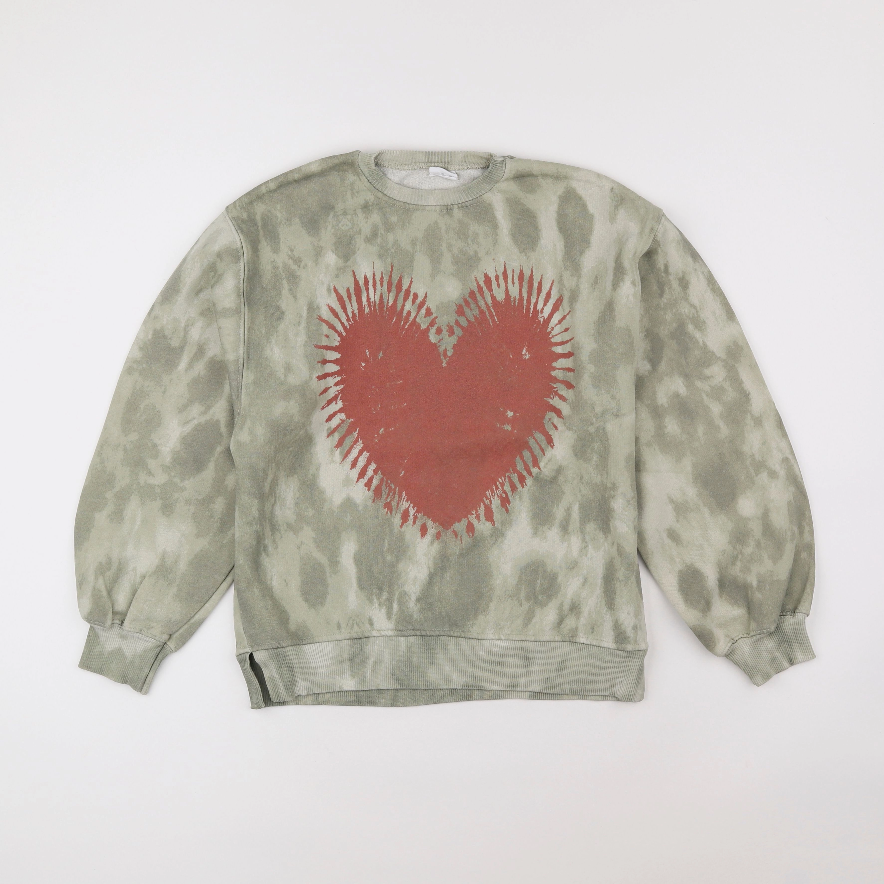 Zara - sweat vert - 10 ans