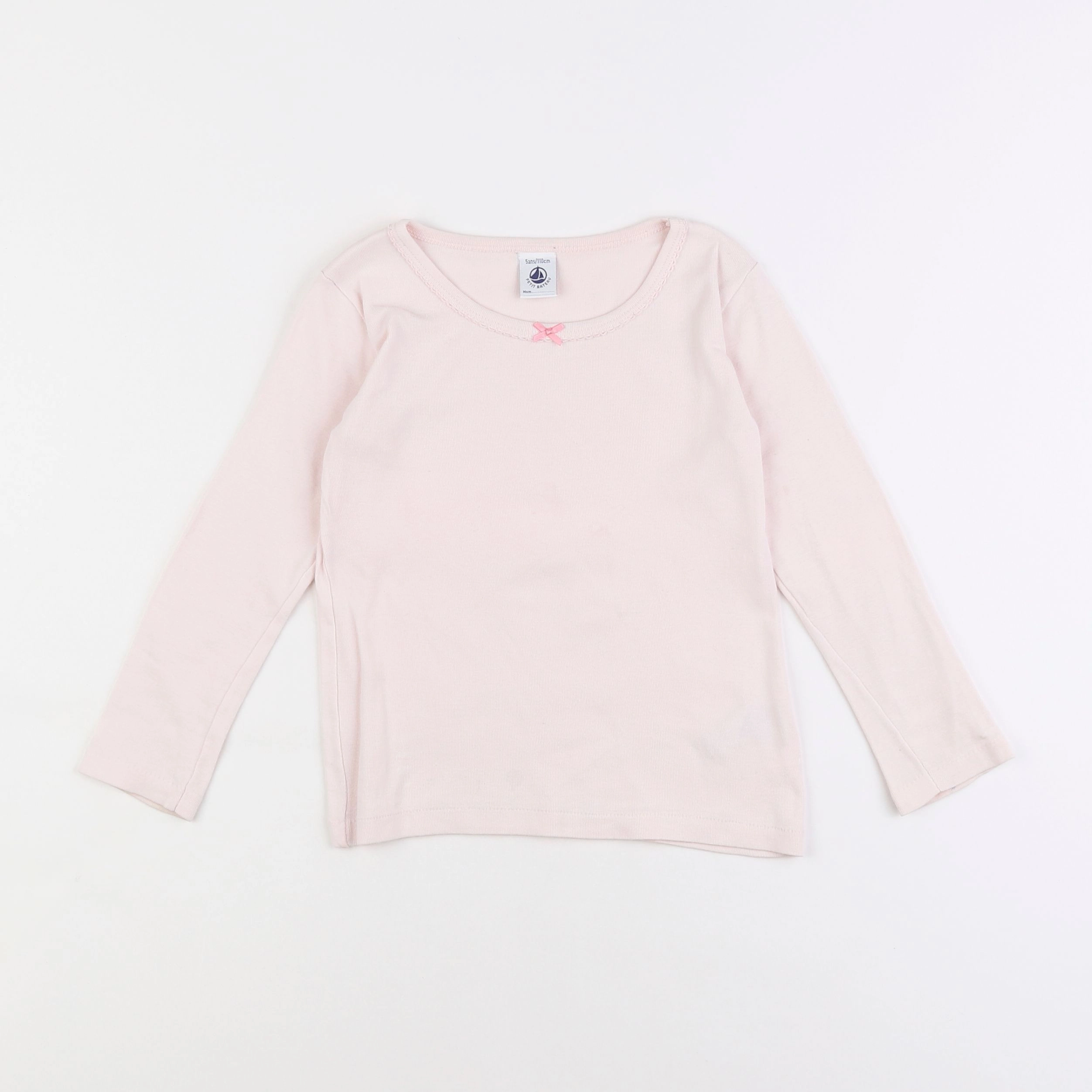 Petit Bateau - maillot de corps rose - 5 ans