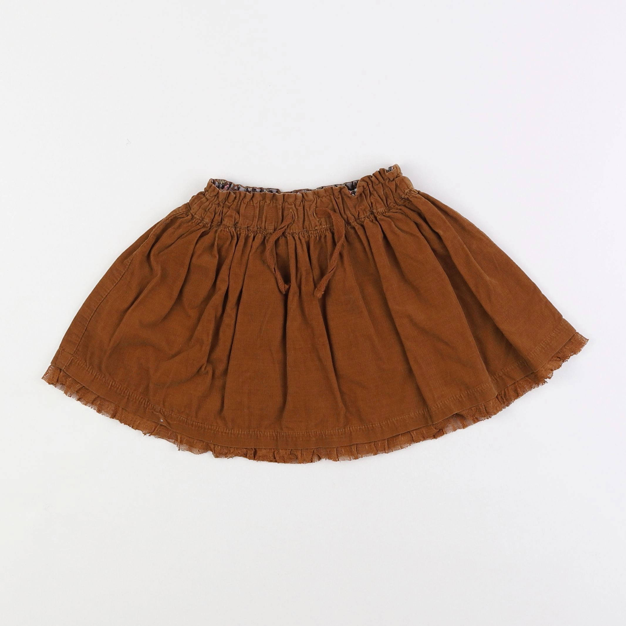 Zara - jupe marron - 2/3 ans