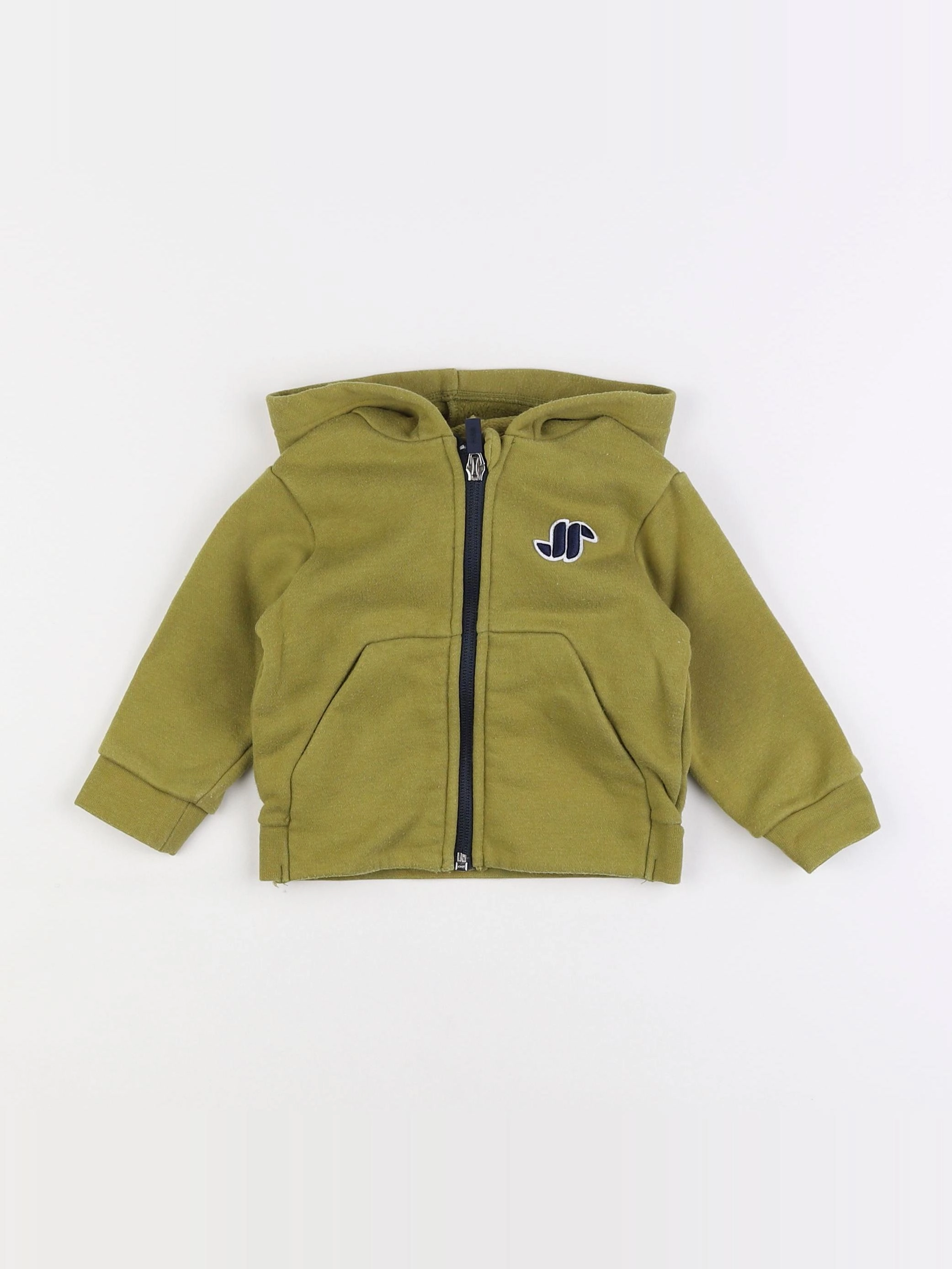 Jacadi - sweat jaune - 12 mois