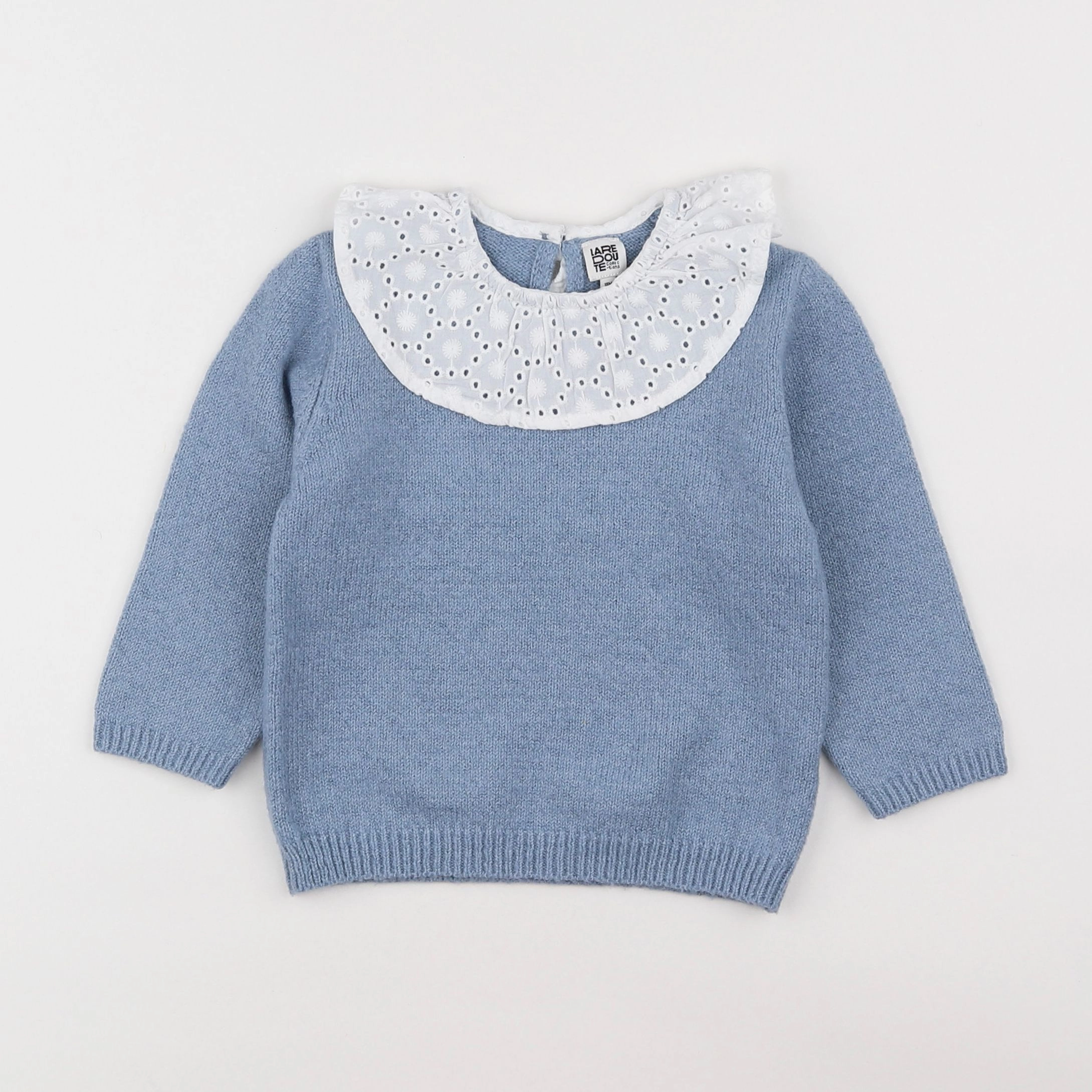 La Redoute - pull bleu - 18 mois