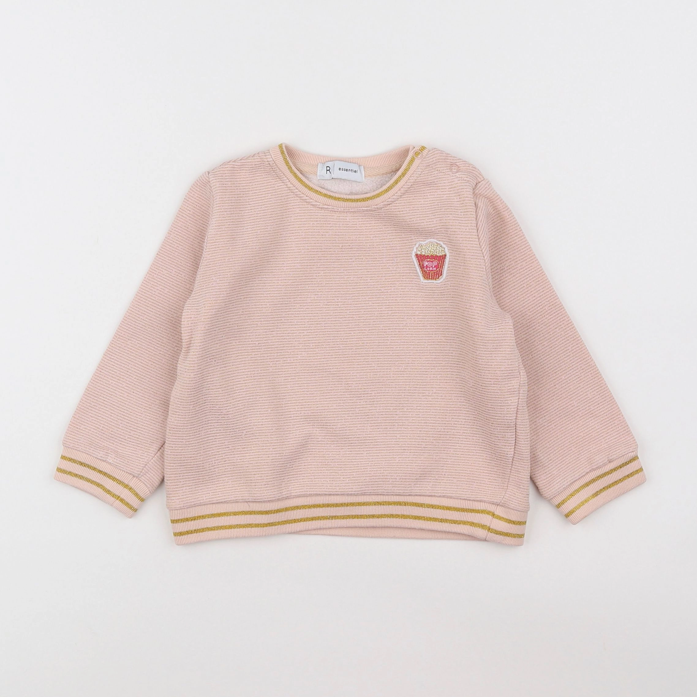 La Redoute - sweat rose - 2 ans