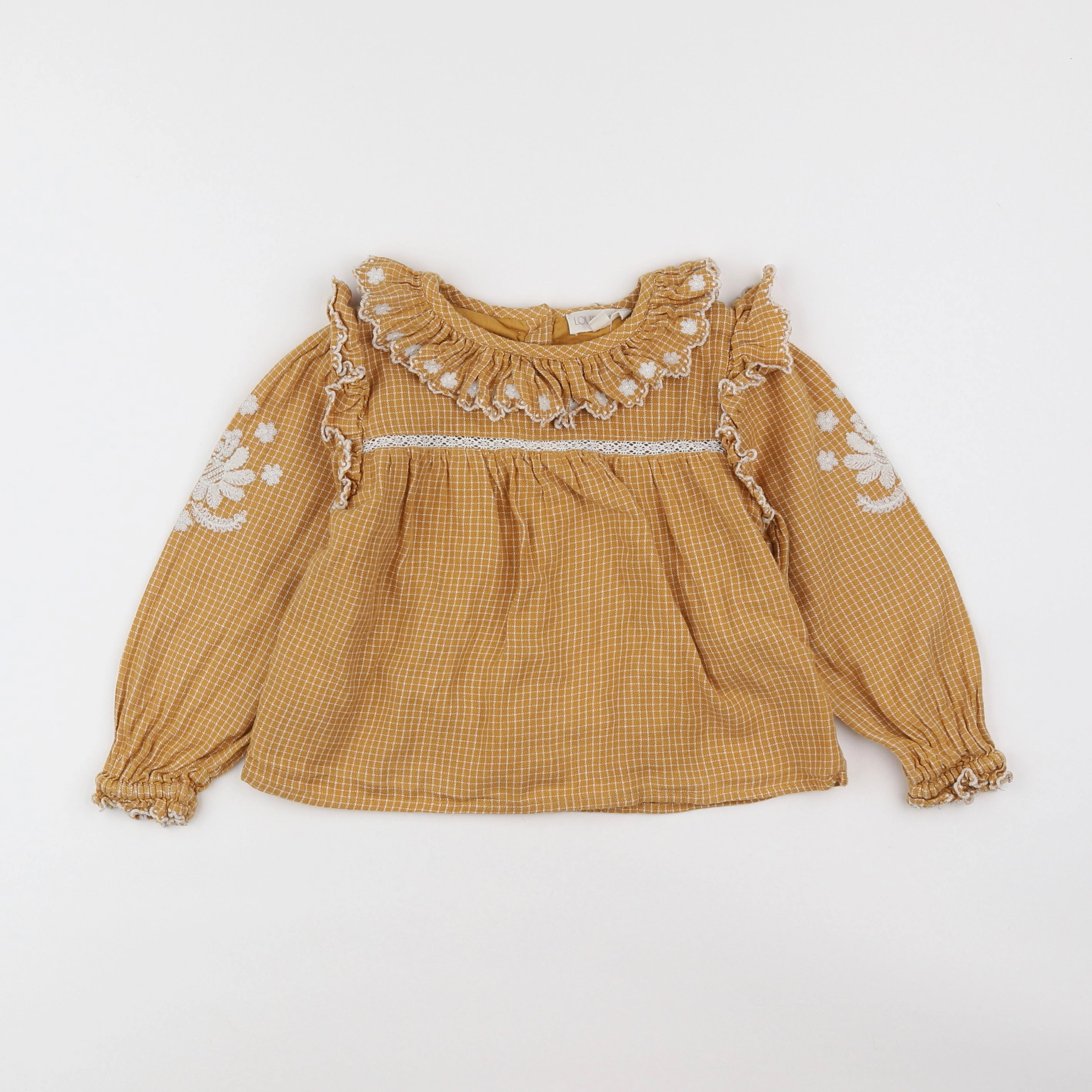 Louise Misha - blouse jaune - 4 ans