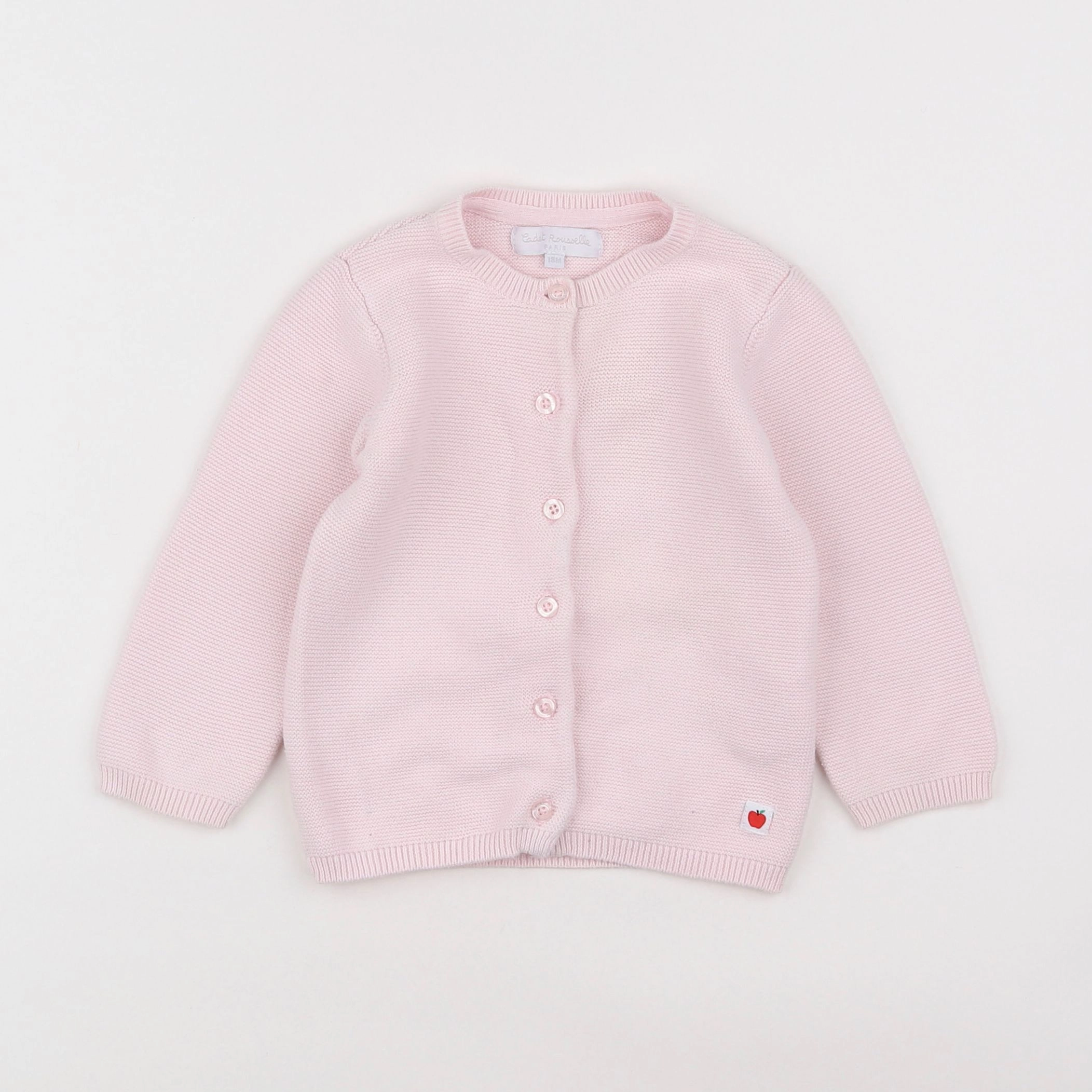 Cadet Rousselle - gilet rose - 18 mois