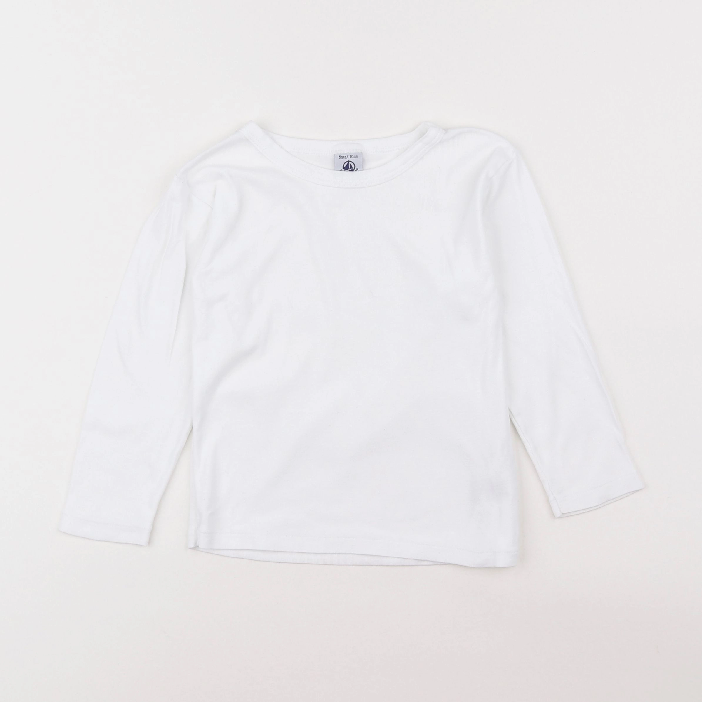 Petit Bateau - maillot de corps blanc - 5 ans