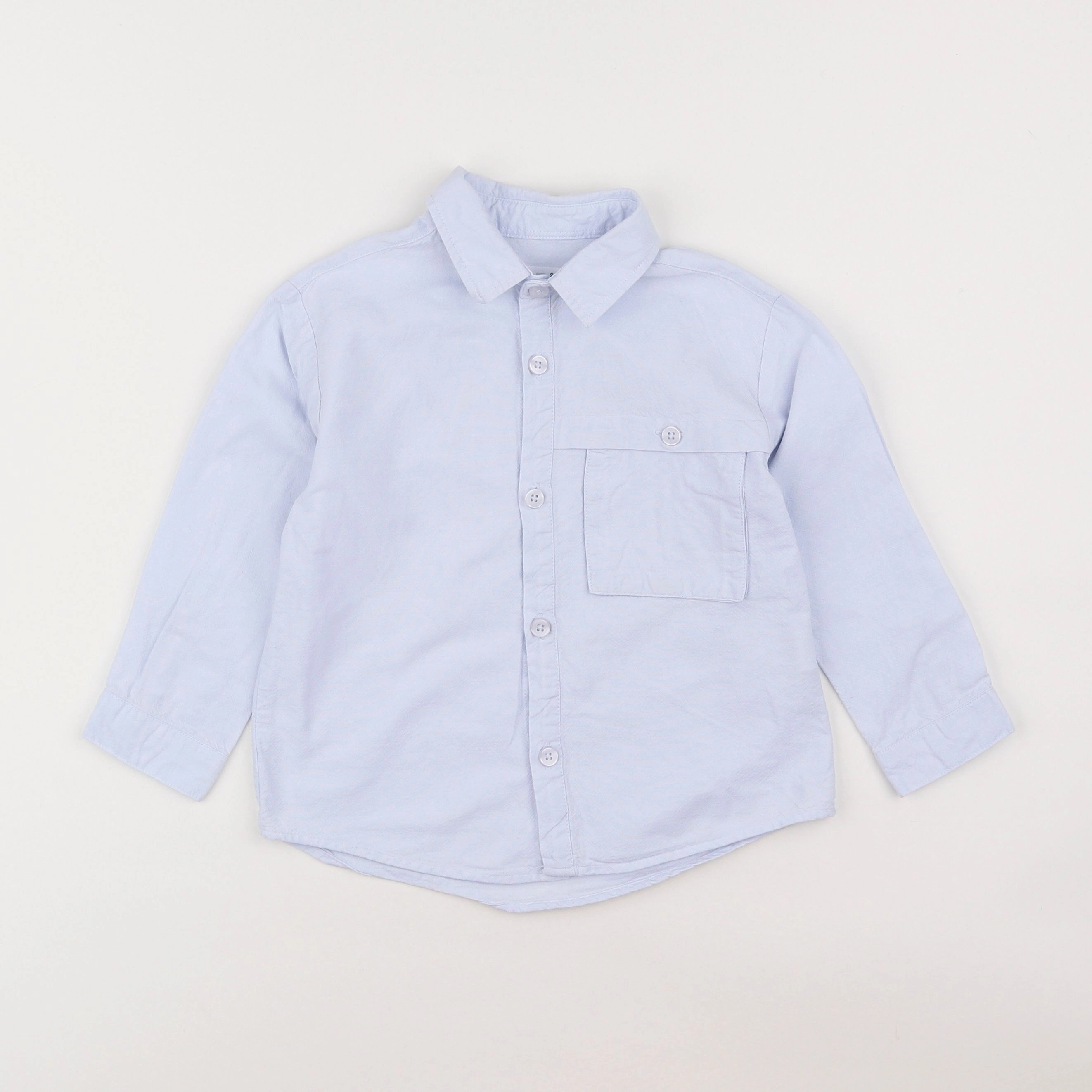 Zara - chemise bleu - 2/3 ans
