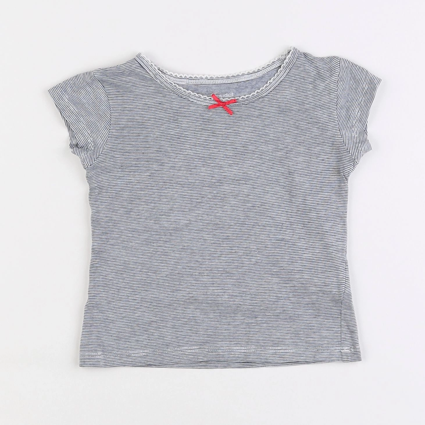 Vertbaudet - maillot de corps gris - 2 ans