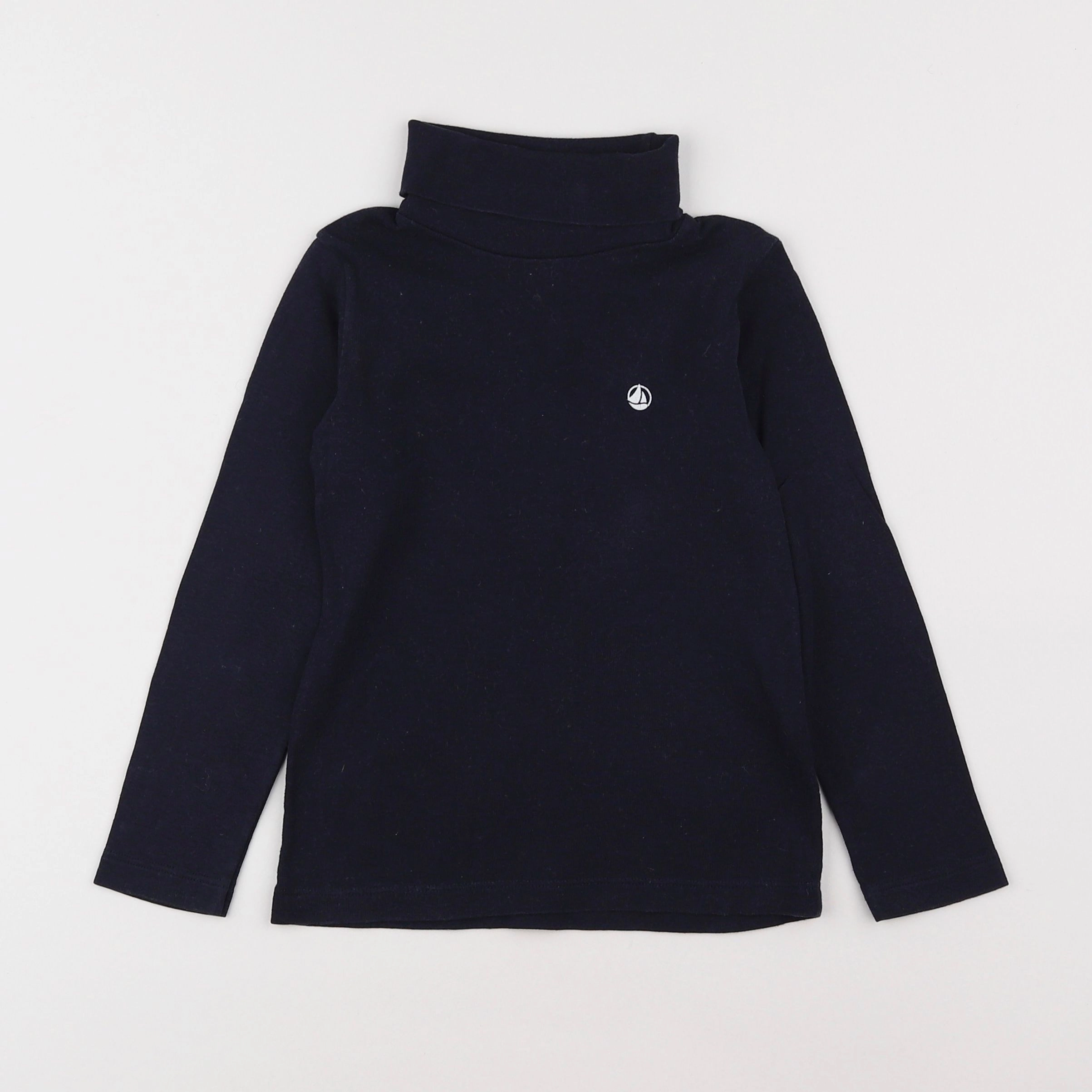 Petit Bateau - sous-pull bleu - 5 ans