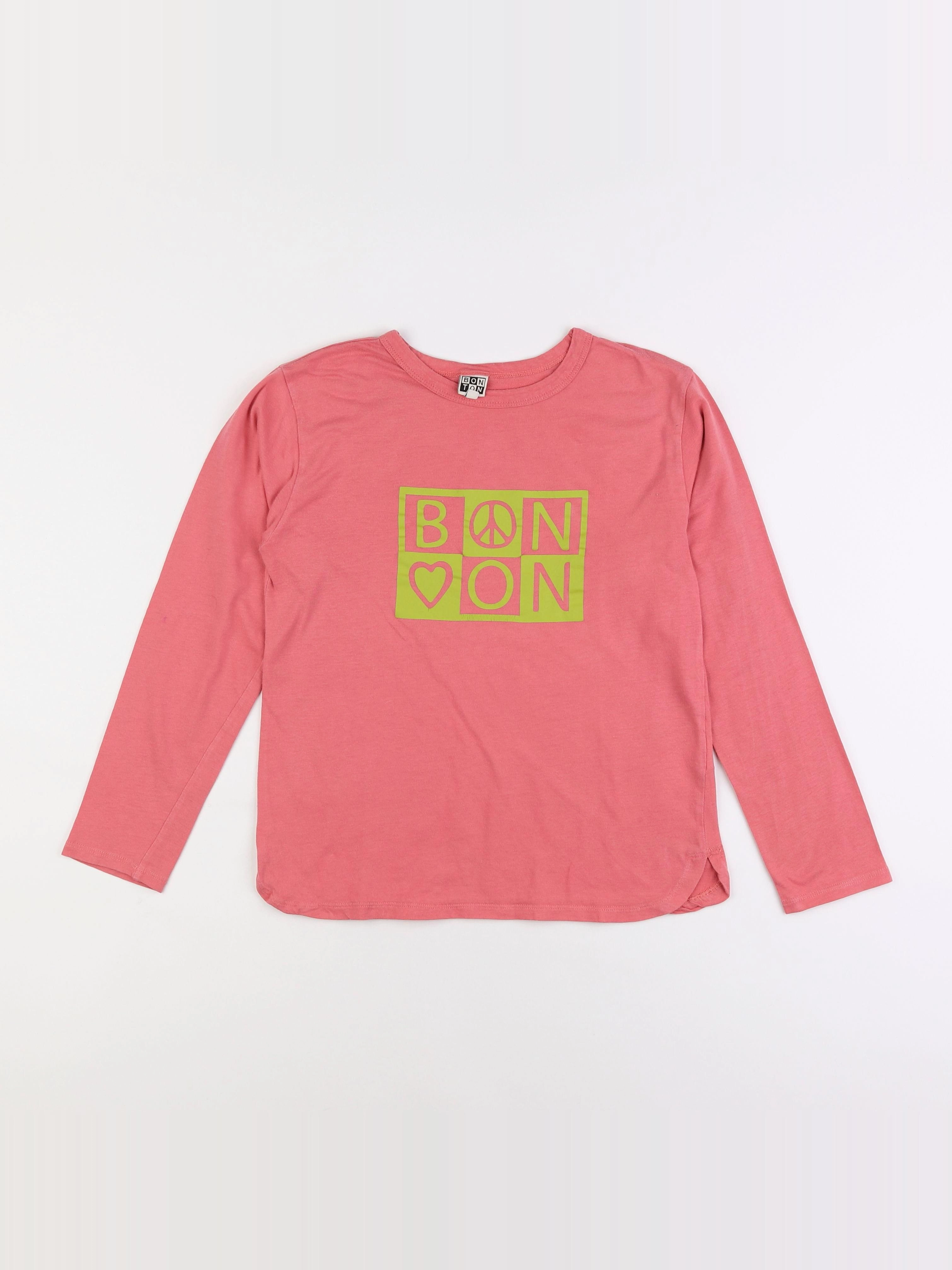 Bonton - tee-shirt rose - 12 ans