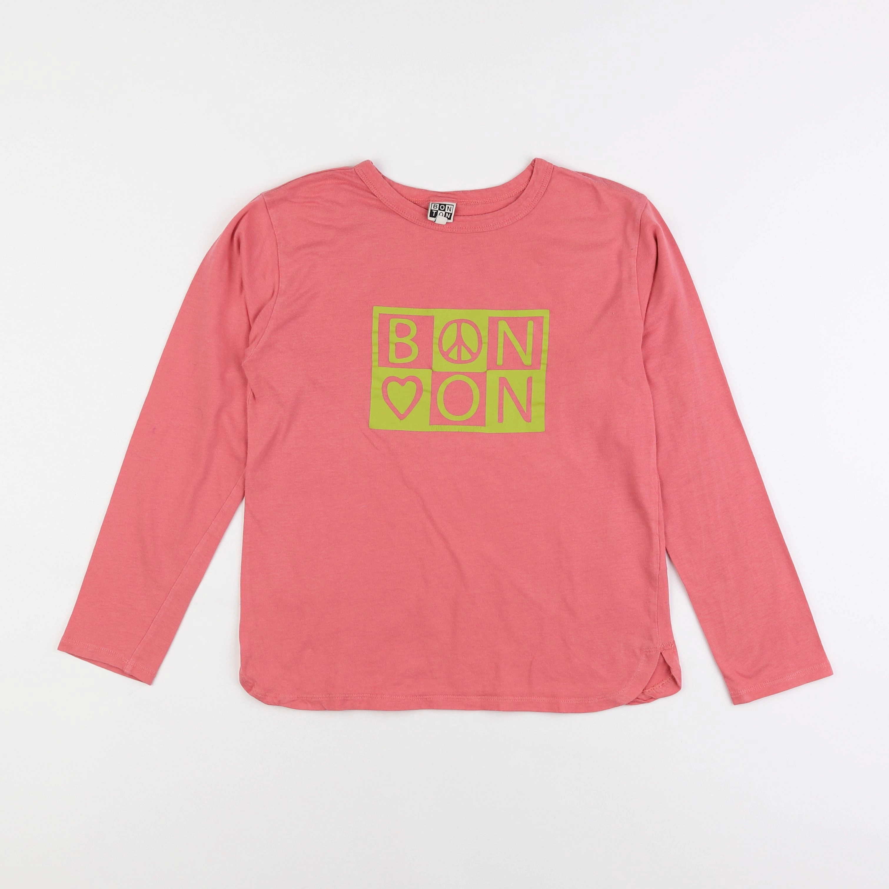 Bonton - tee-shirt rose - 12 ans