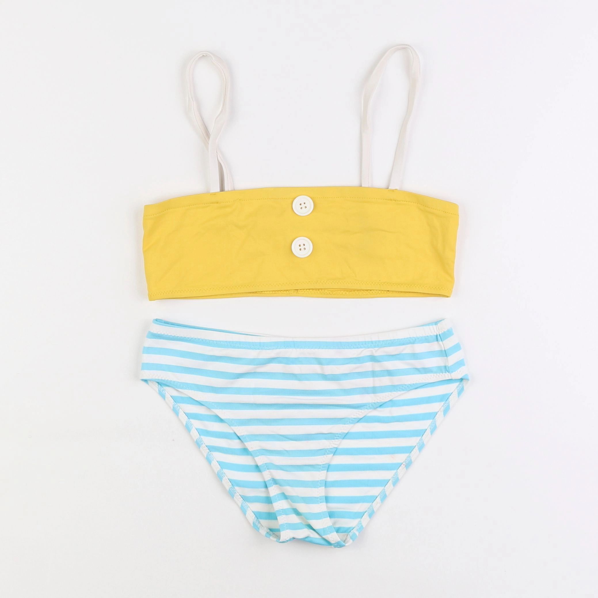 Bonton - maillot de bain bleu, jaune - 12 ans