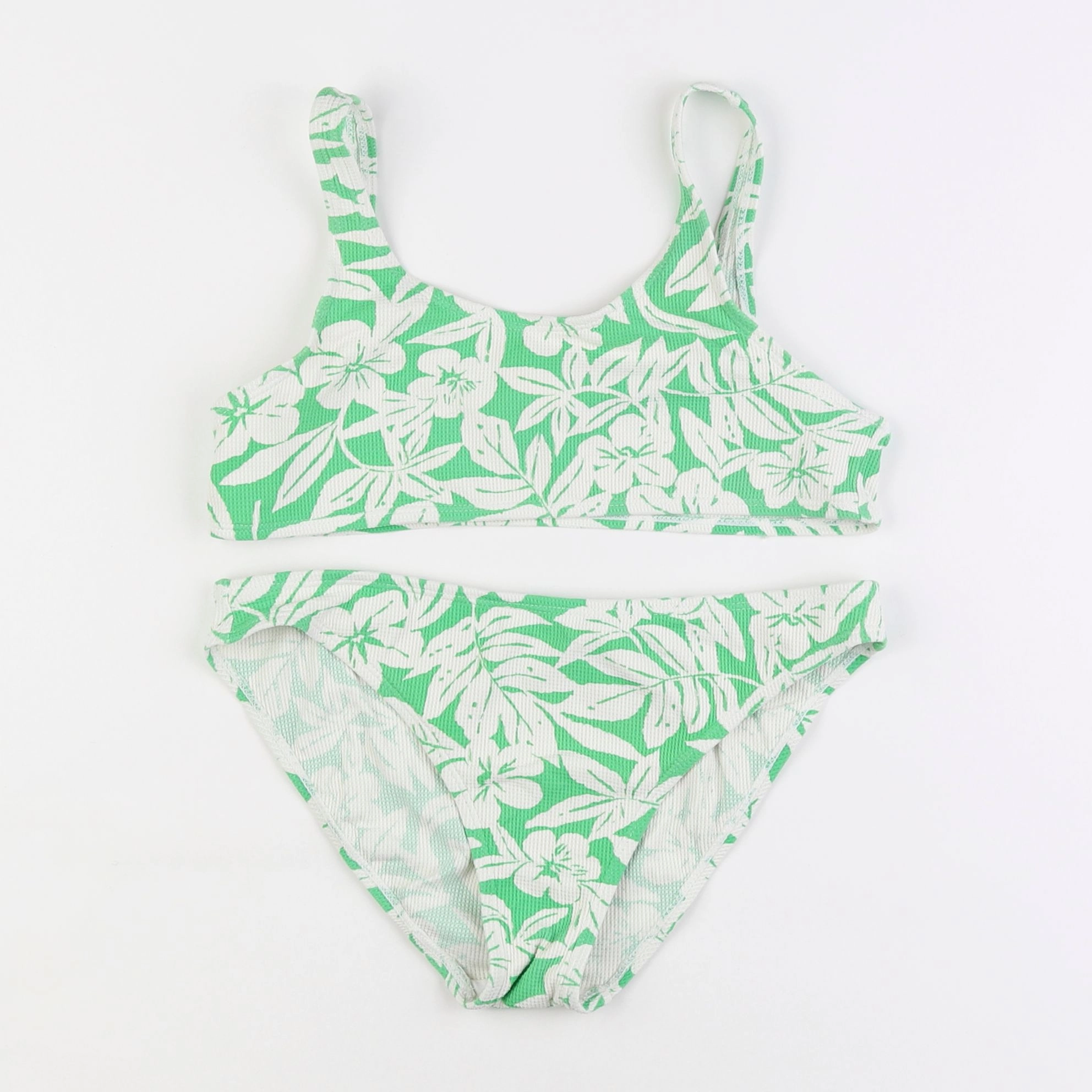 Zara - maillot de bain vert - 13/14 ans