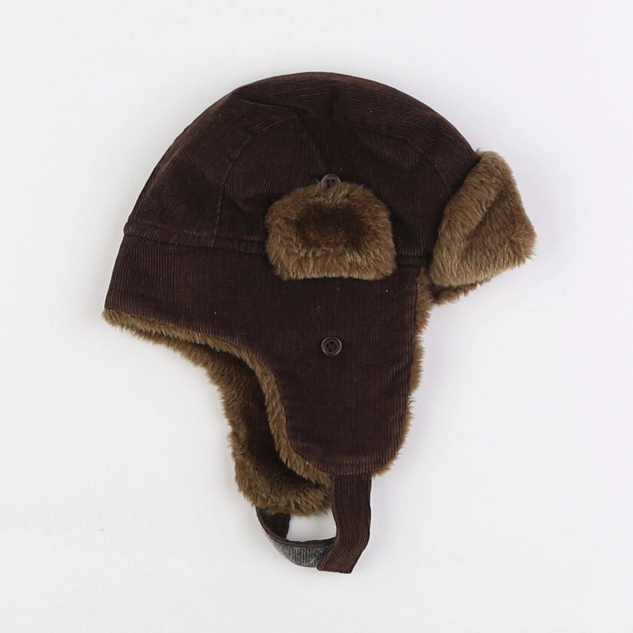 Cyrillus - bonnet marron - 6/12 mois