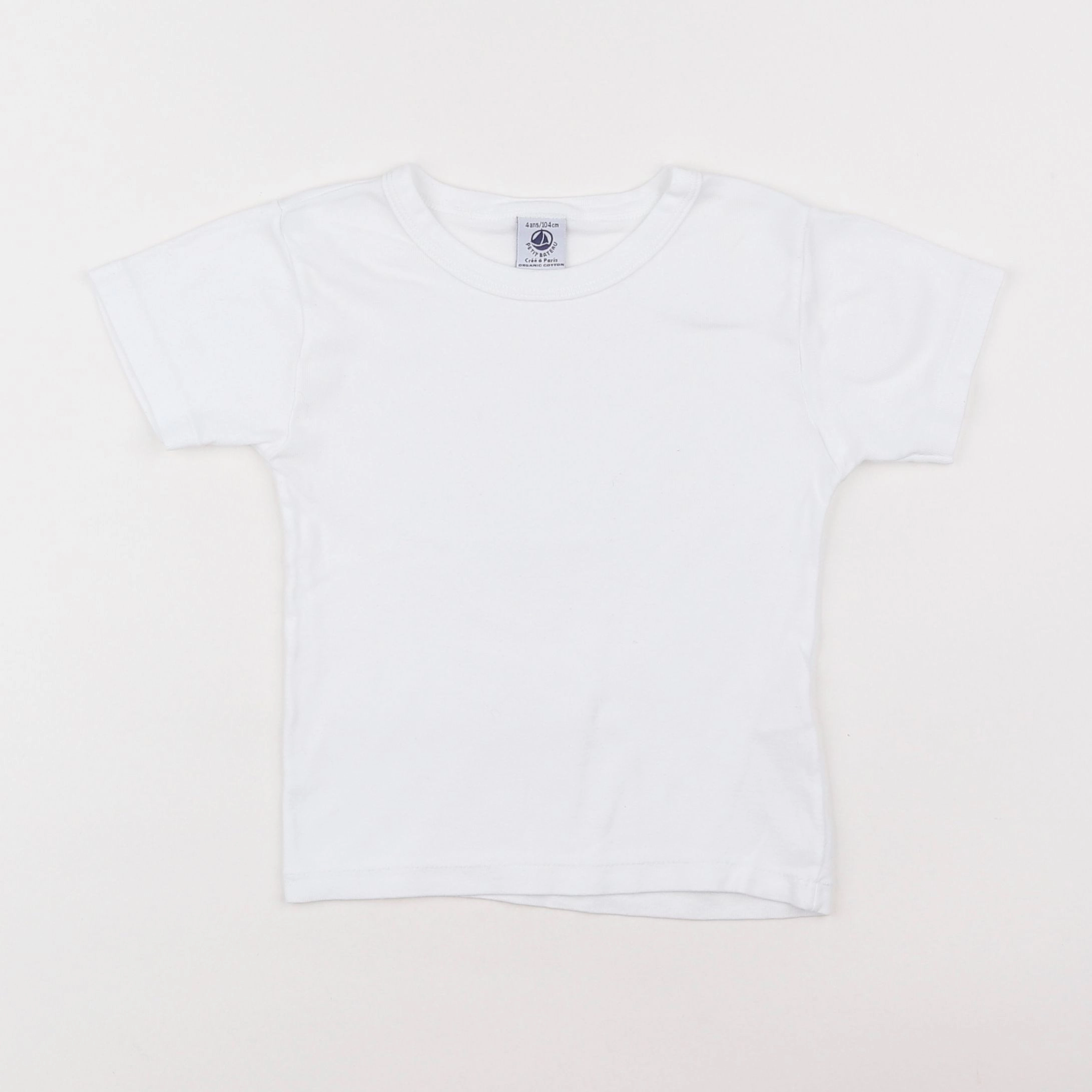 Petit Bateau - maillot de corps blanc - 5 ans