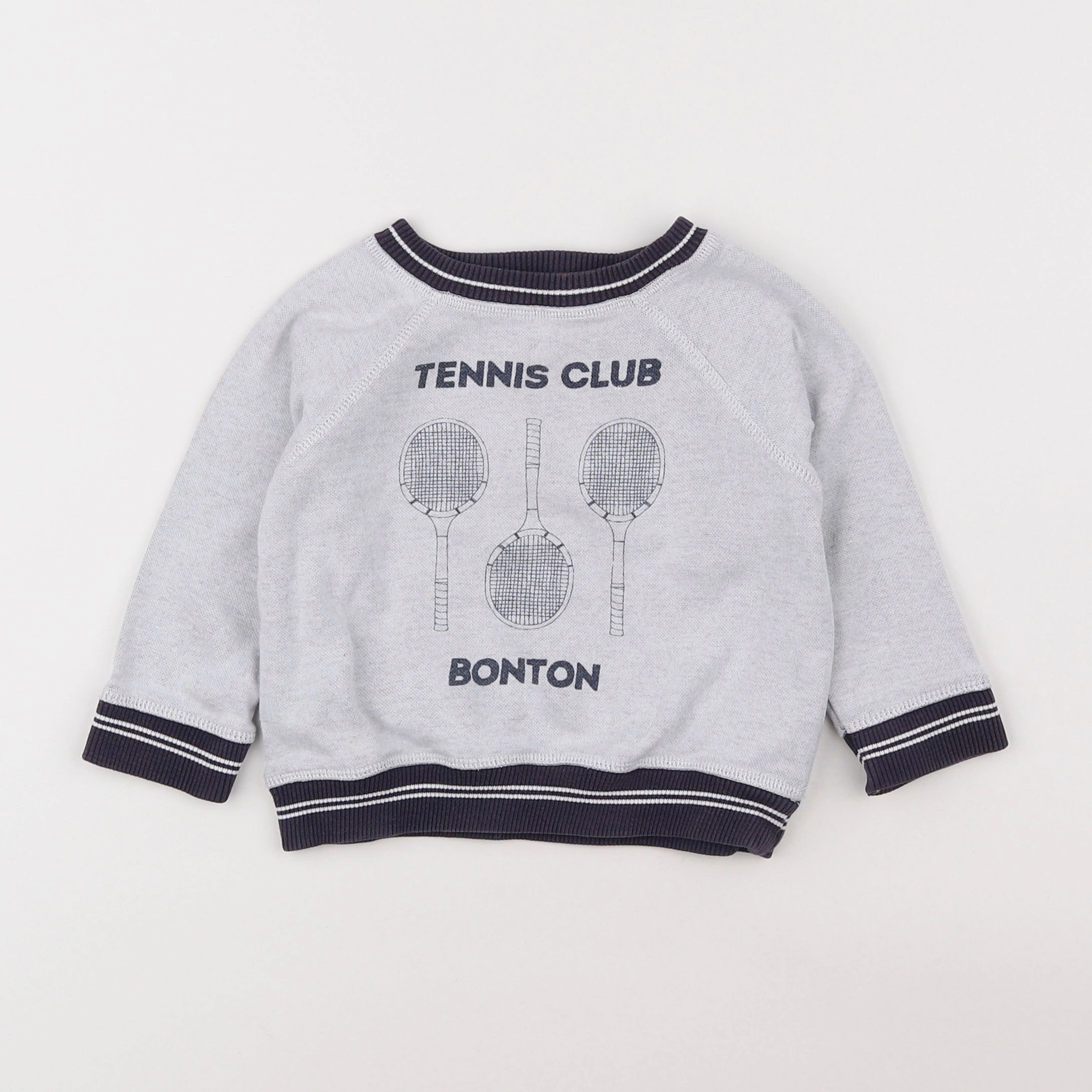 Bonton - sweat gris - 4 ans