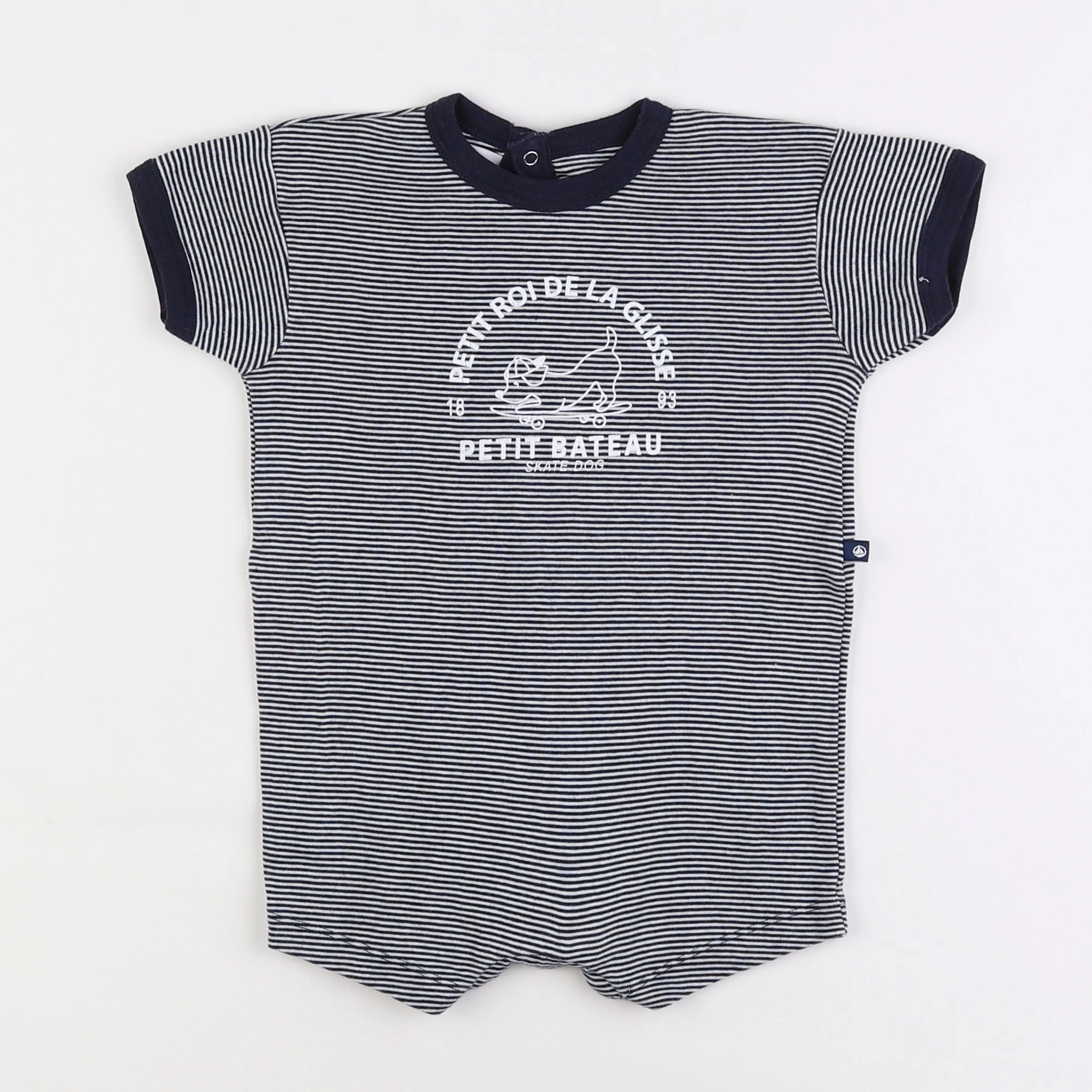 Petit Bateau - combinaison bleu - 18 mois