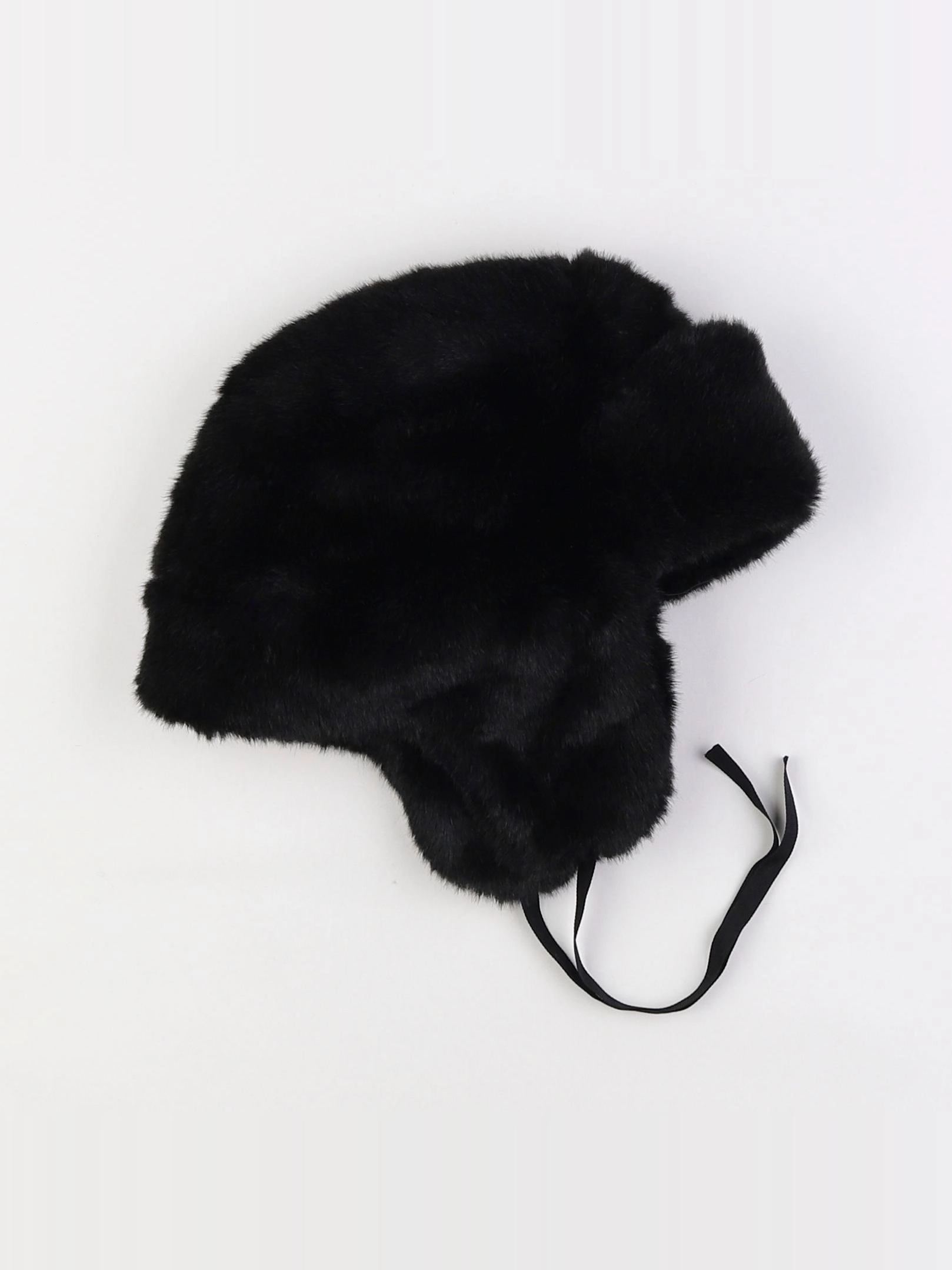 H&M - bonnet noir - 4/7 ans