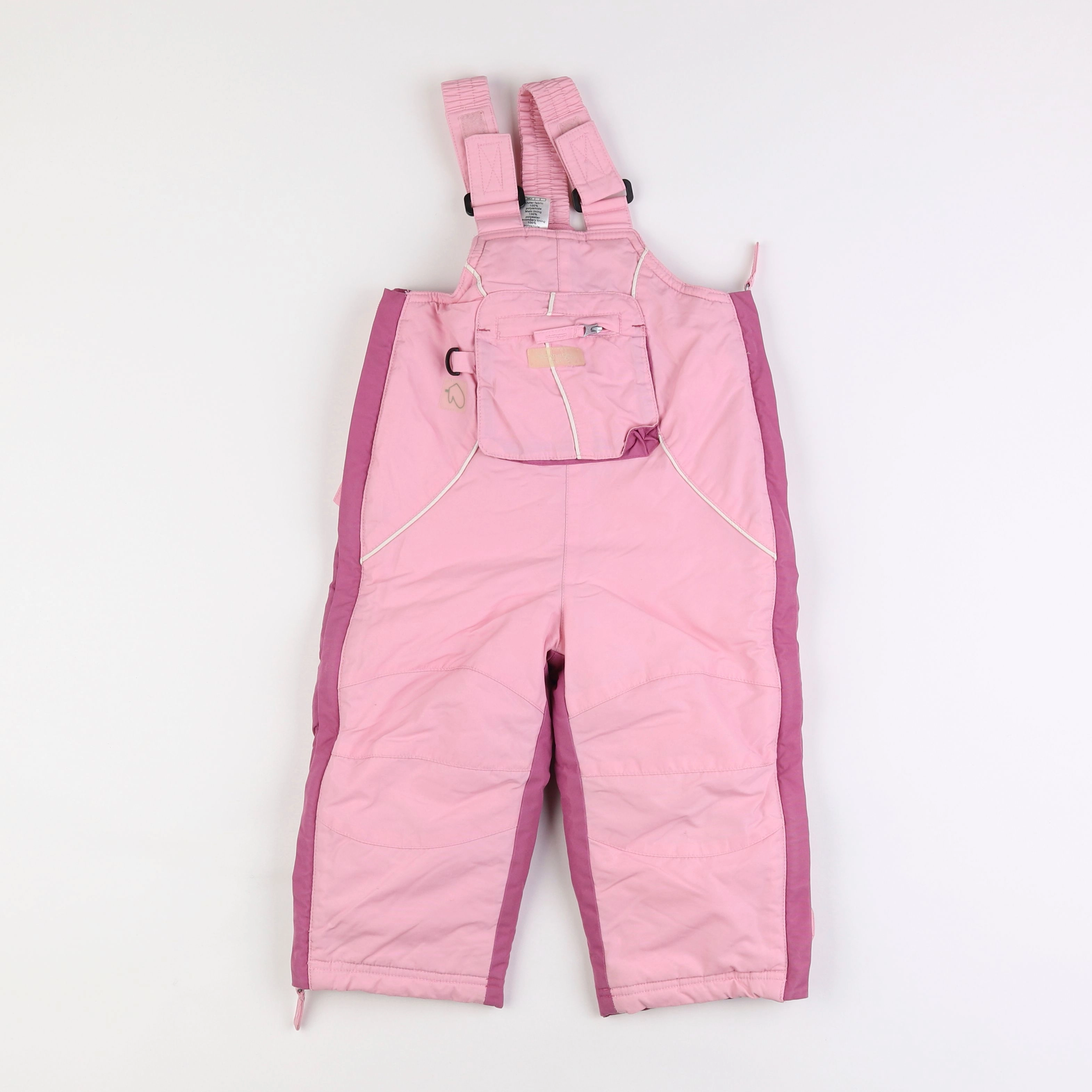 Decathlon ski - combinaison de ski rose - 2 ans