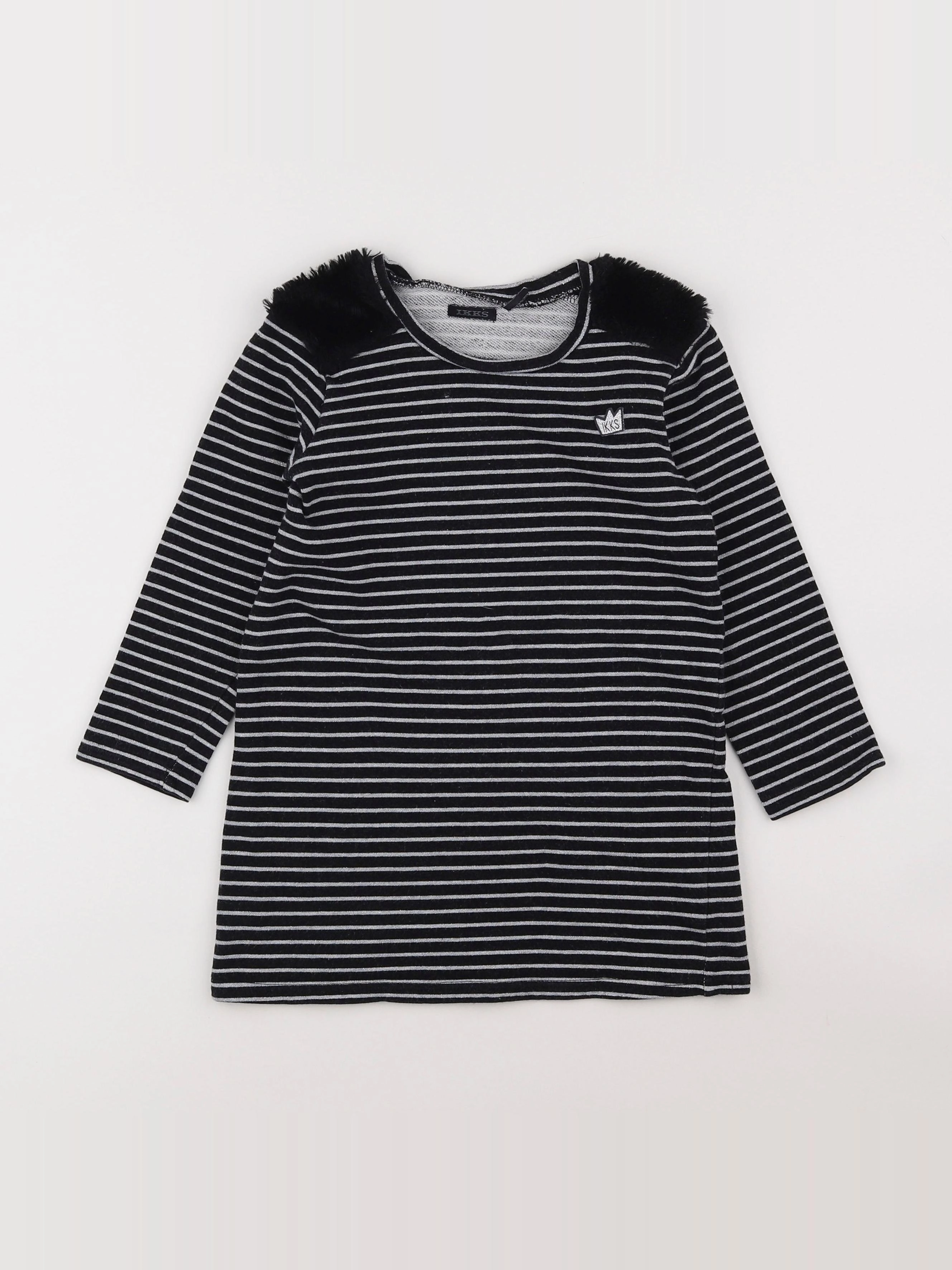 IKKS - robe noir - 5 ans