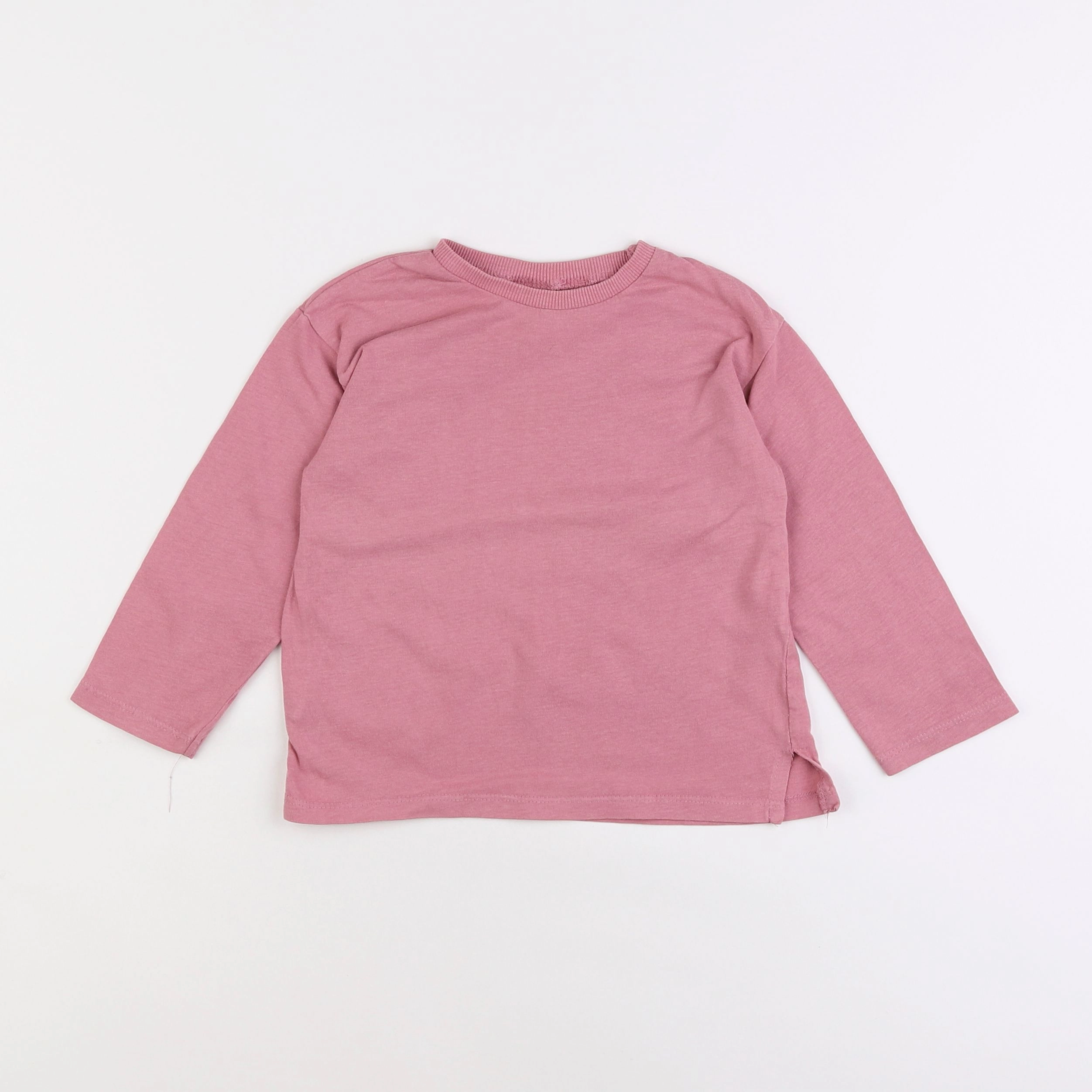 Zara - tee-shirt rose - 2/3 ans