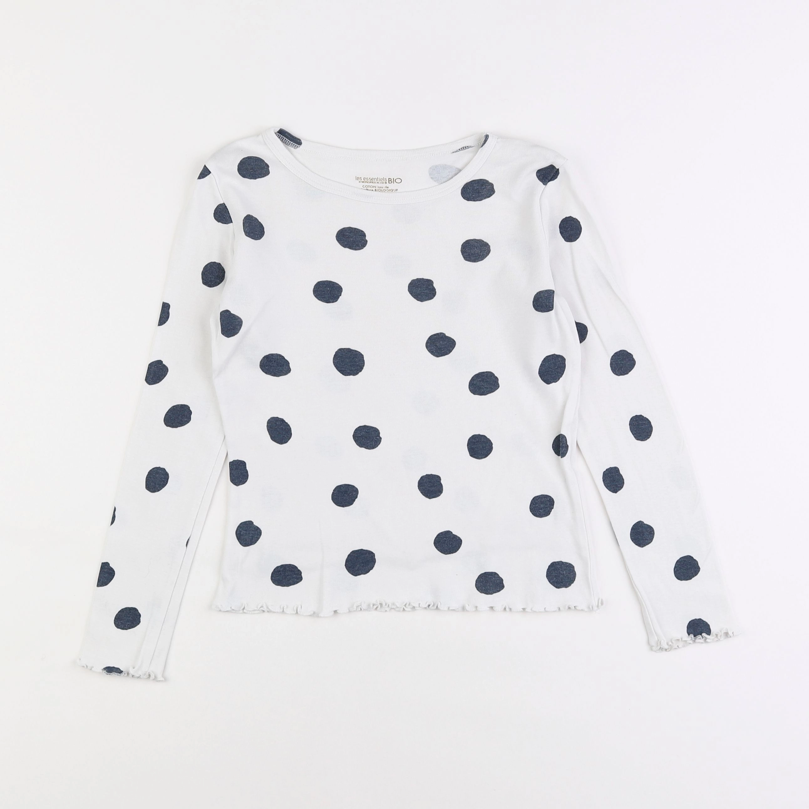 Monoprix - tee-shirt blanc - 8 ans