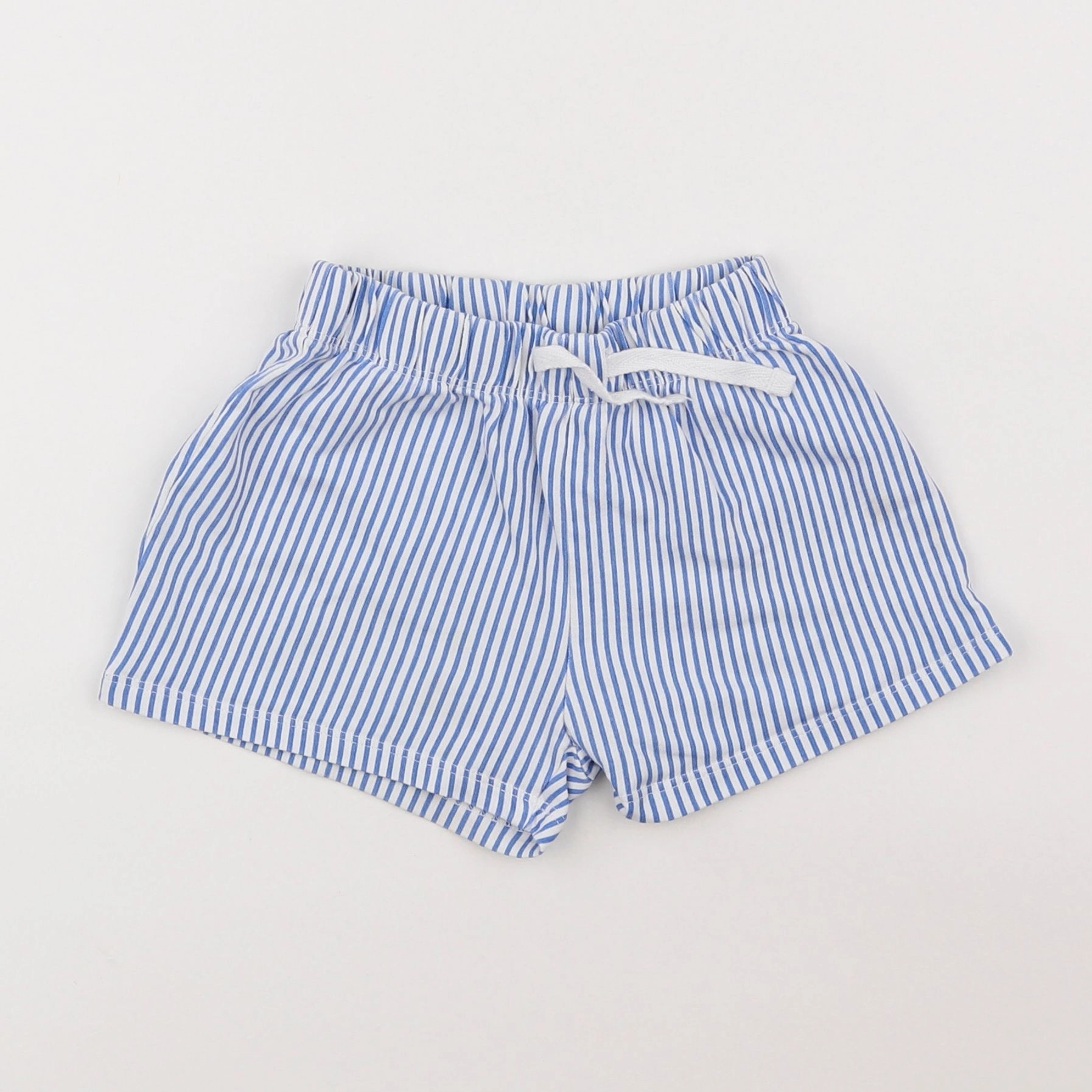 H&M - short bleu - 4/5 ans