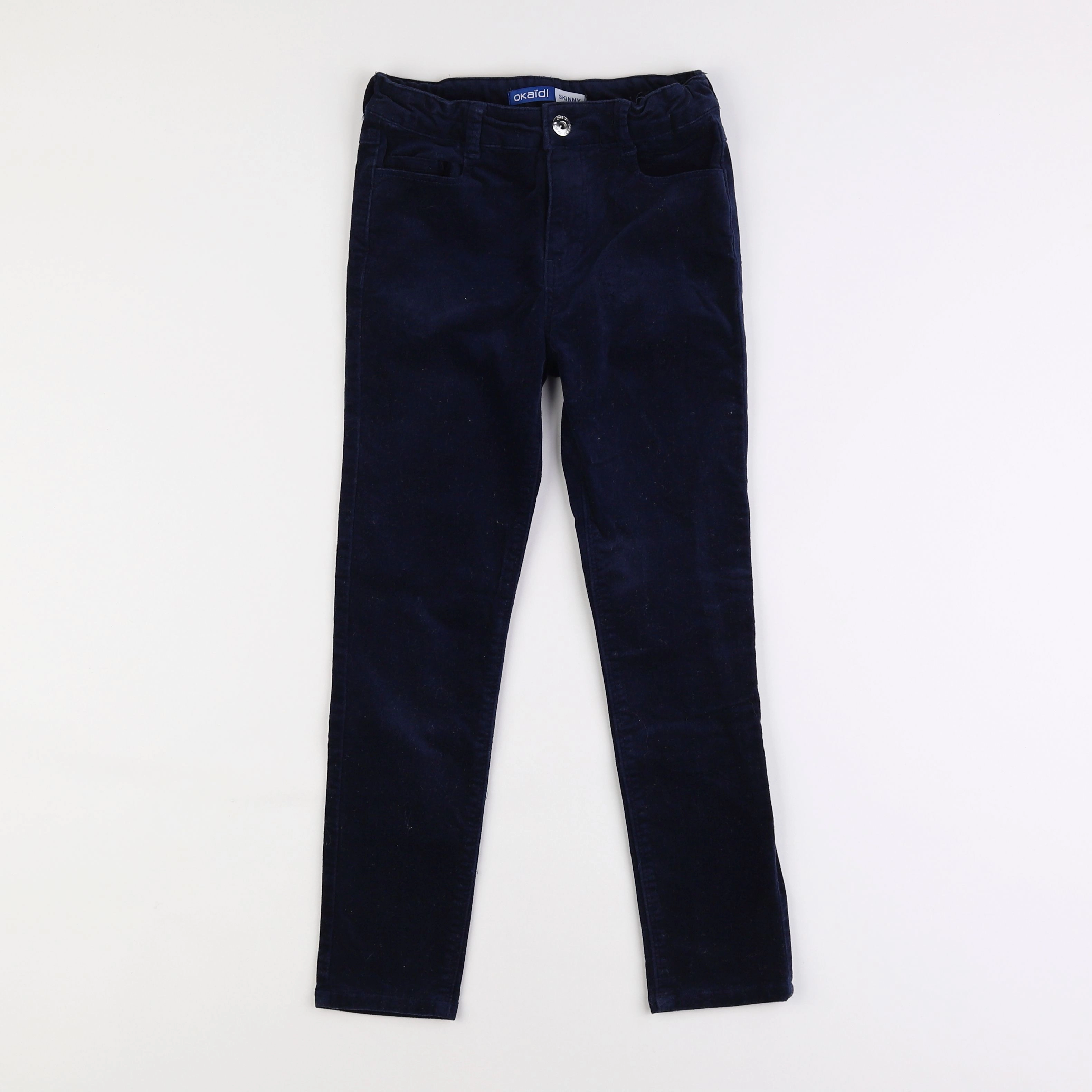 Okaidi - pantalon bleu - 8 ans