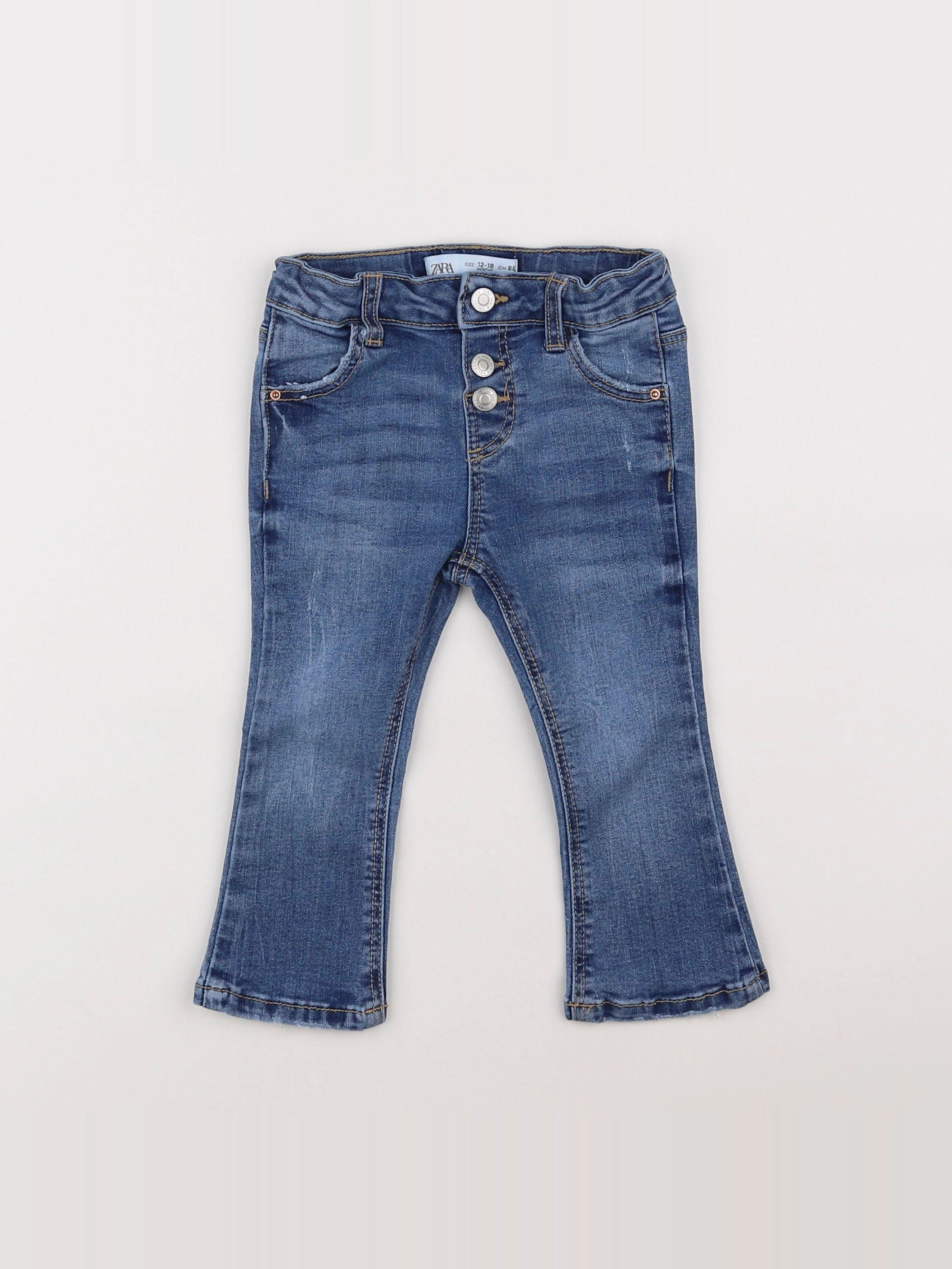 Zara - jean bleu - 12/18 mois