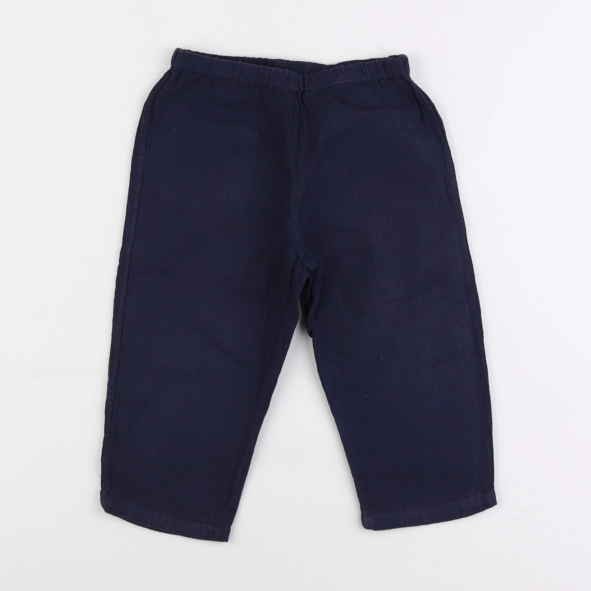 Bonton - pantalon bleu - 3 ans