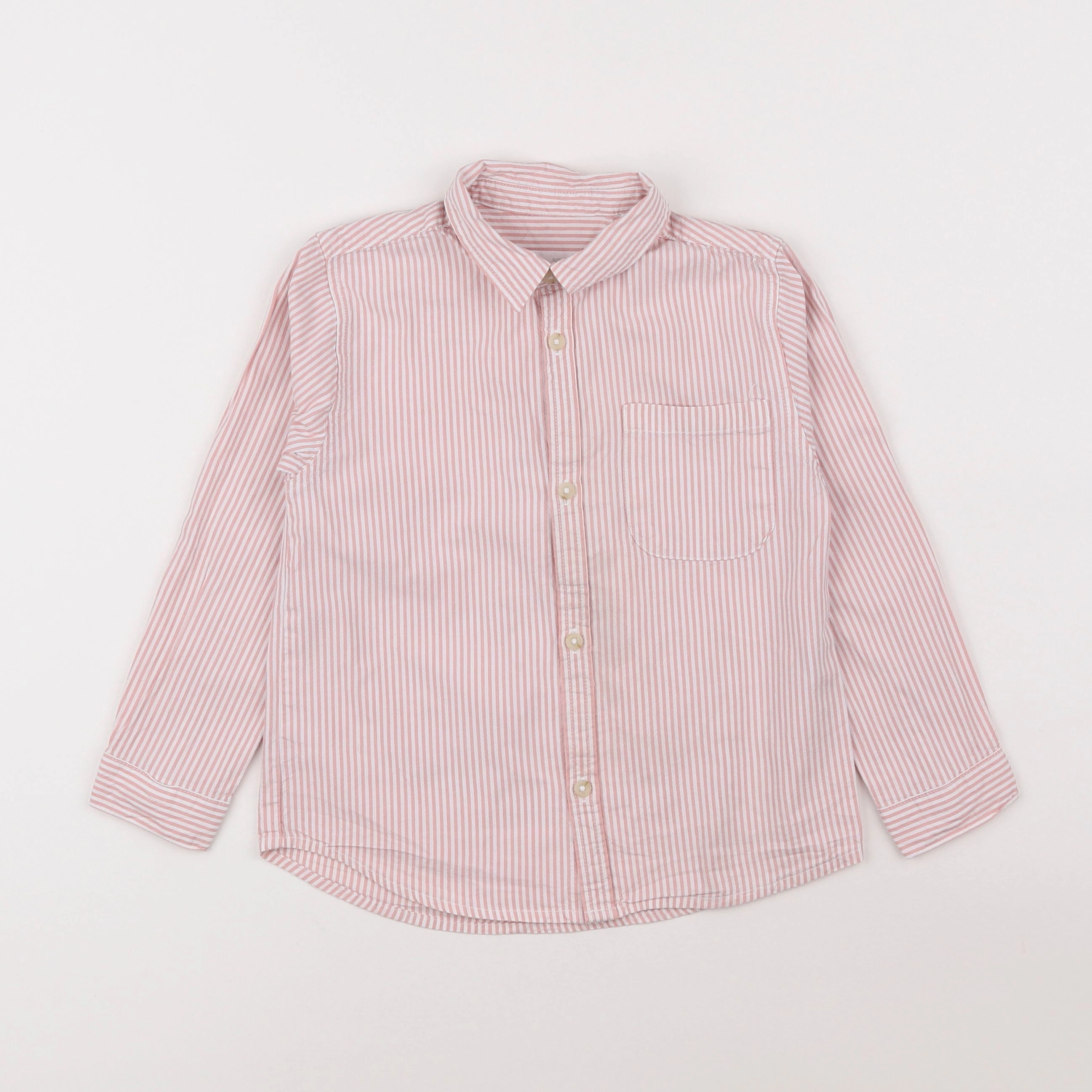 Zara - chemise rose - 4/5 ans